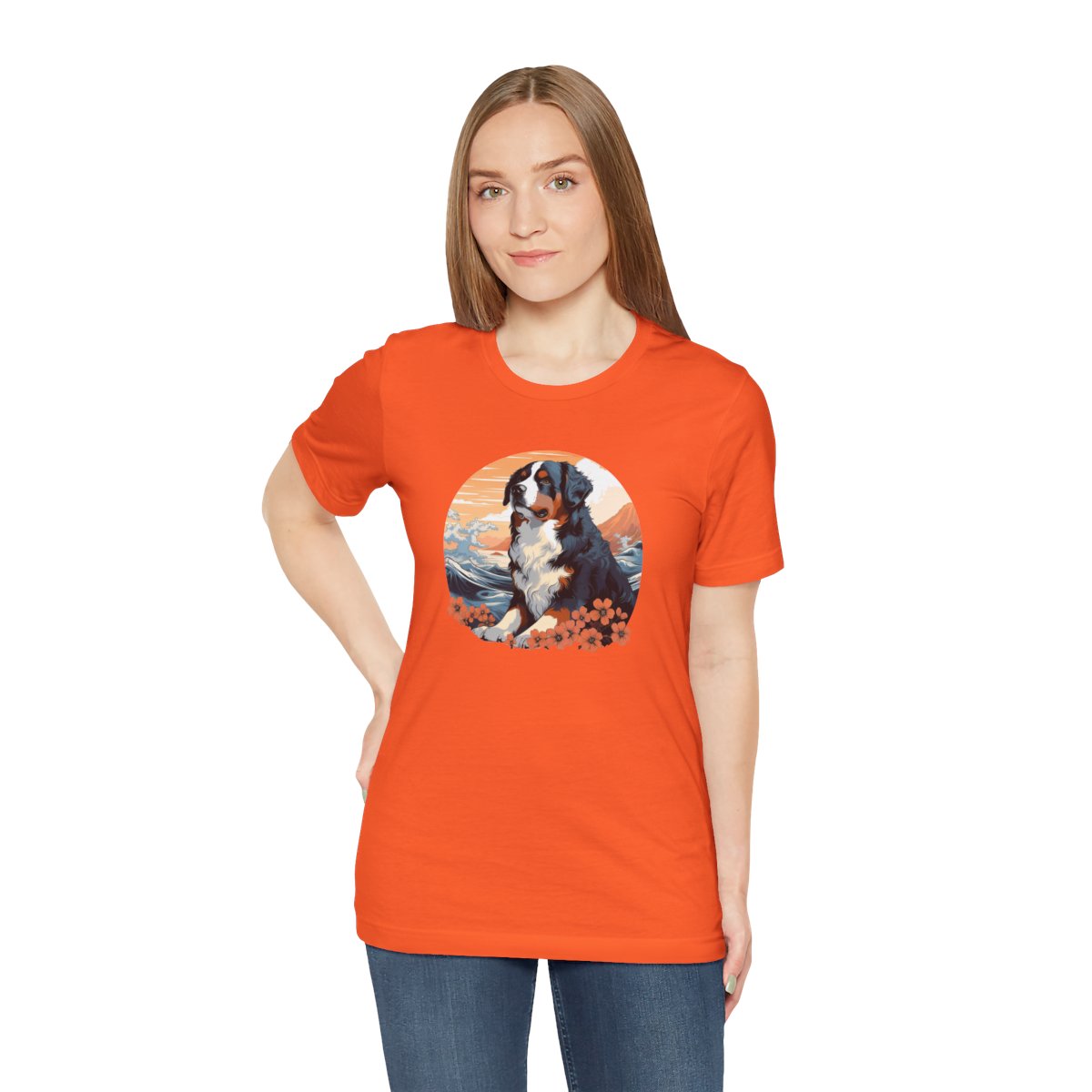 Aloha Bernese Mountain Dog - Men's Tee - person3