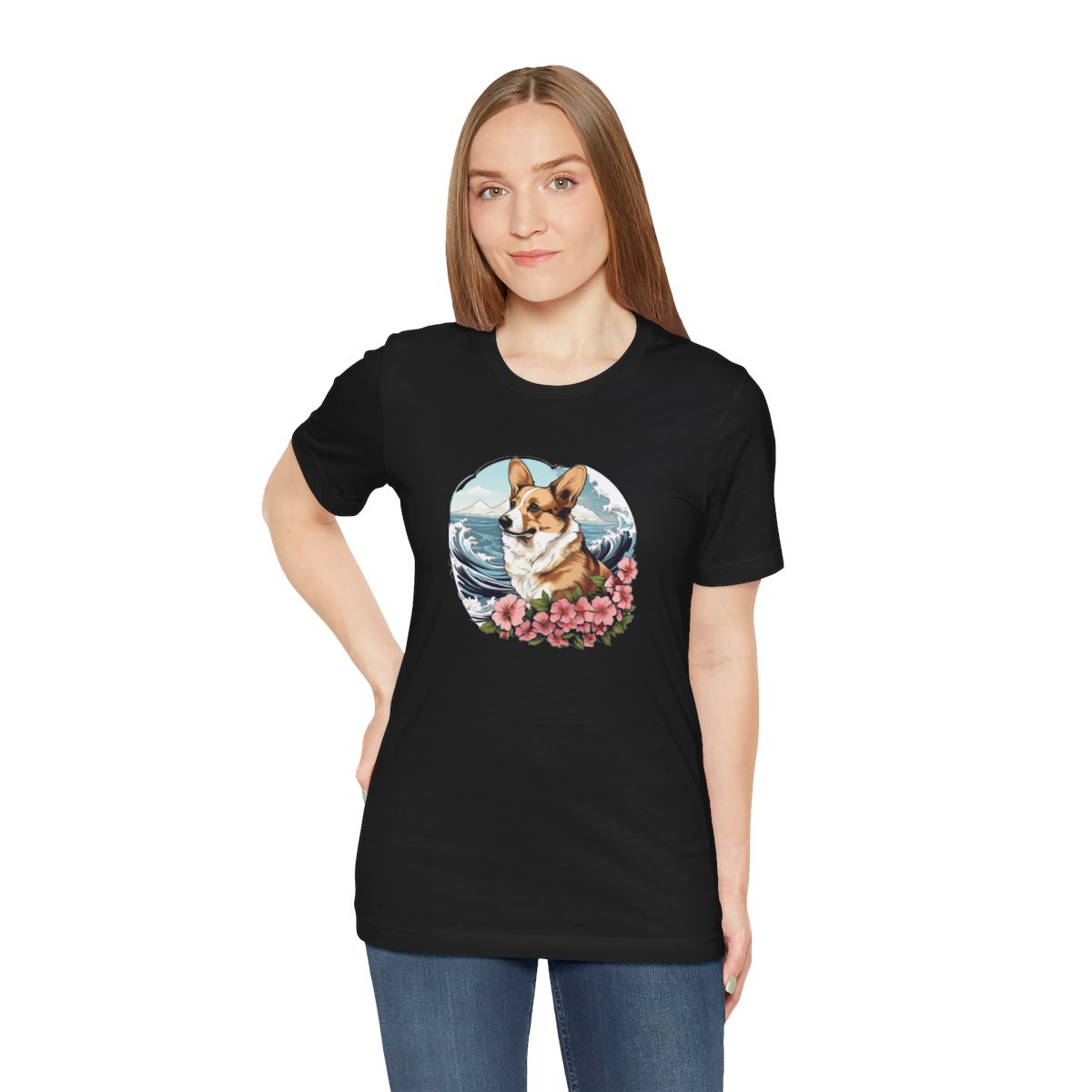 Aloha Corgi - Men's Tee - person3