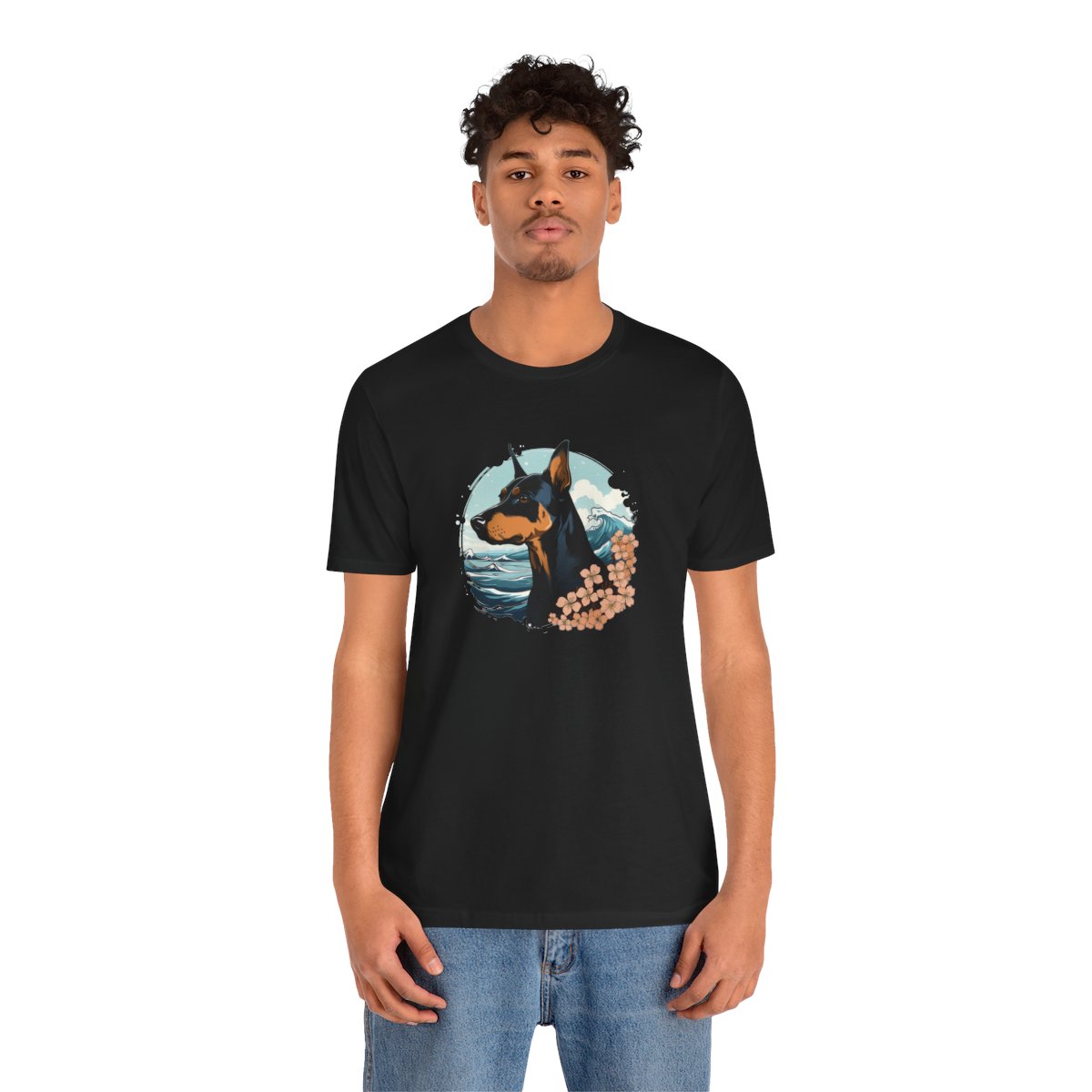 Aloha Doberman - Men's Tee - person2