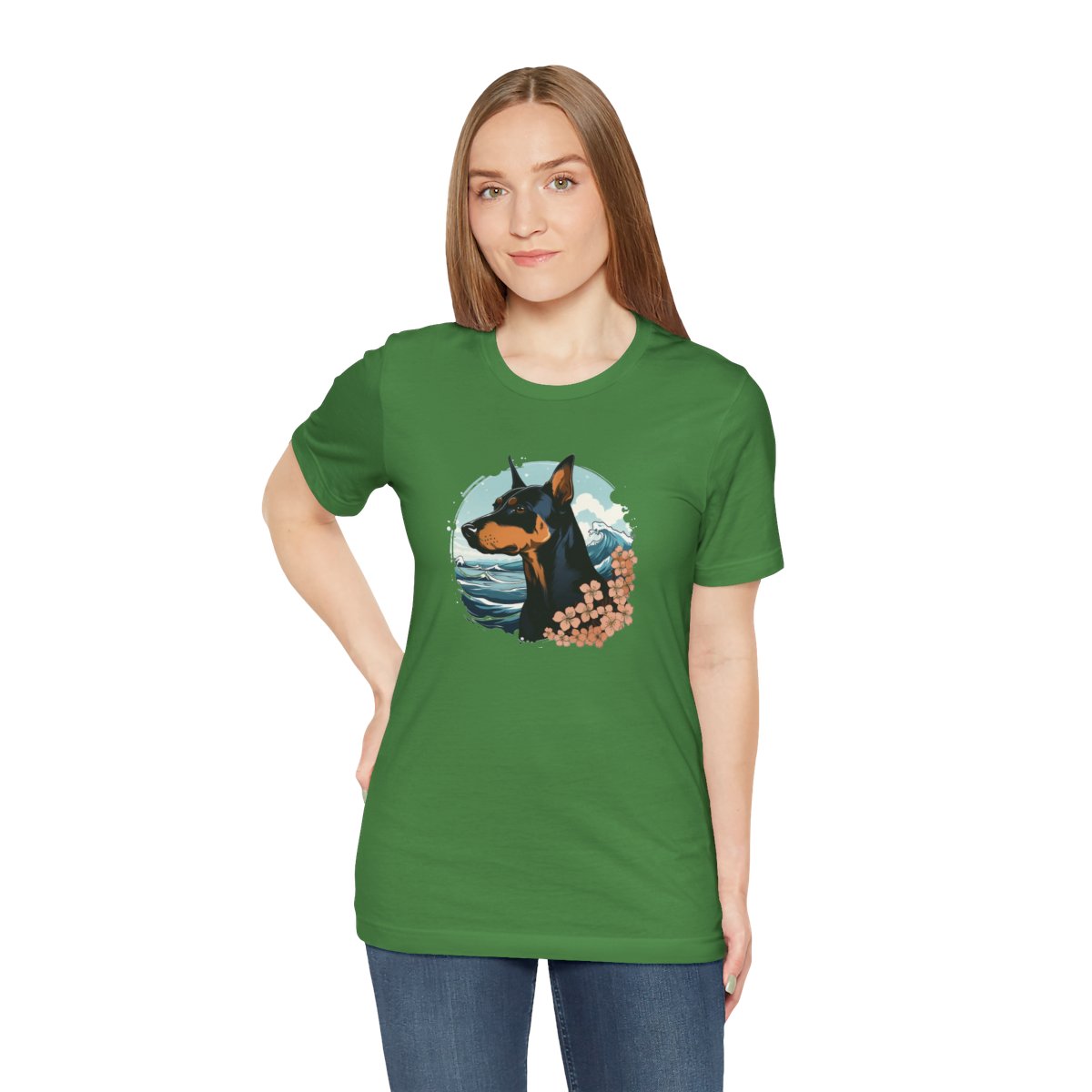 Aloha Doberman - Men's Tee - person3
