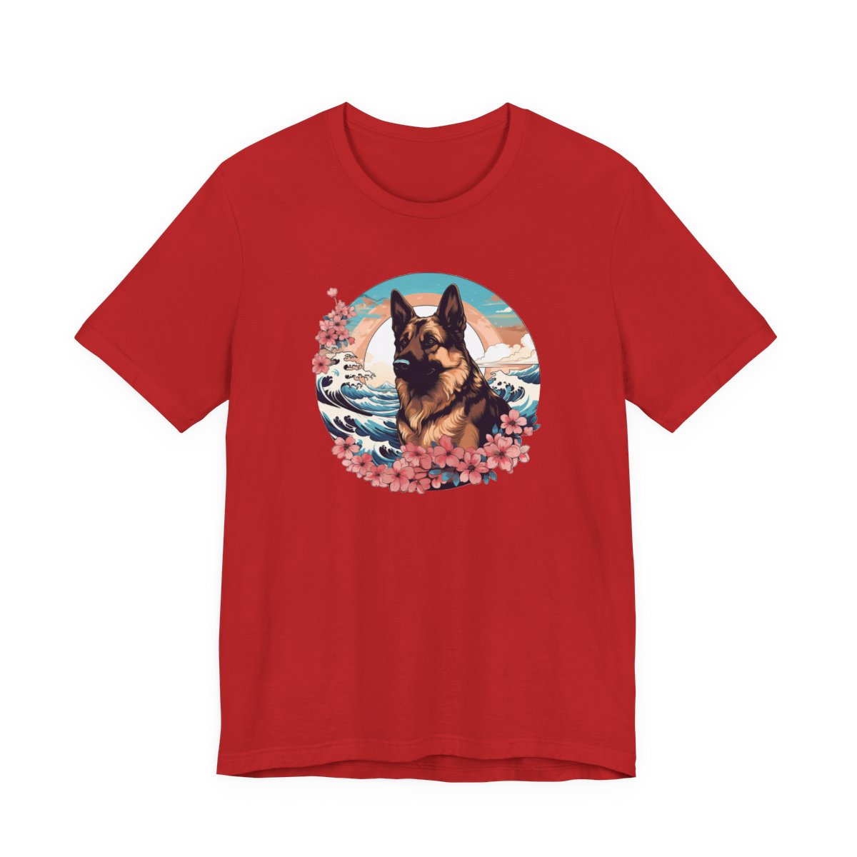 Aloha German Shepherd - Men's Tee - front