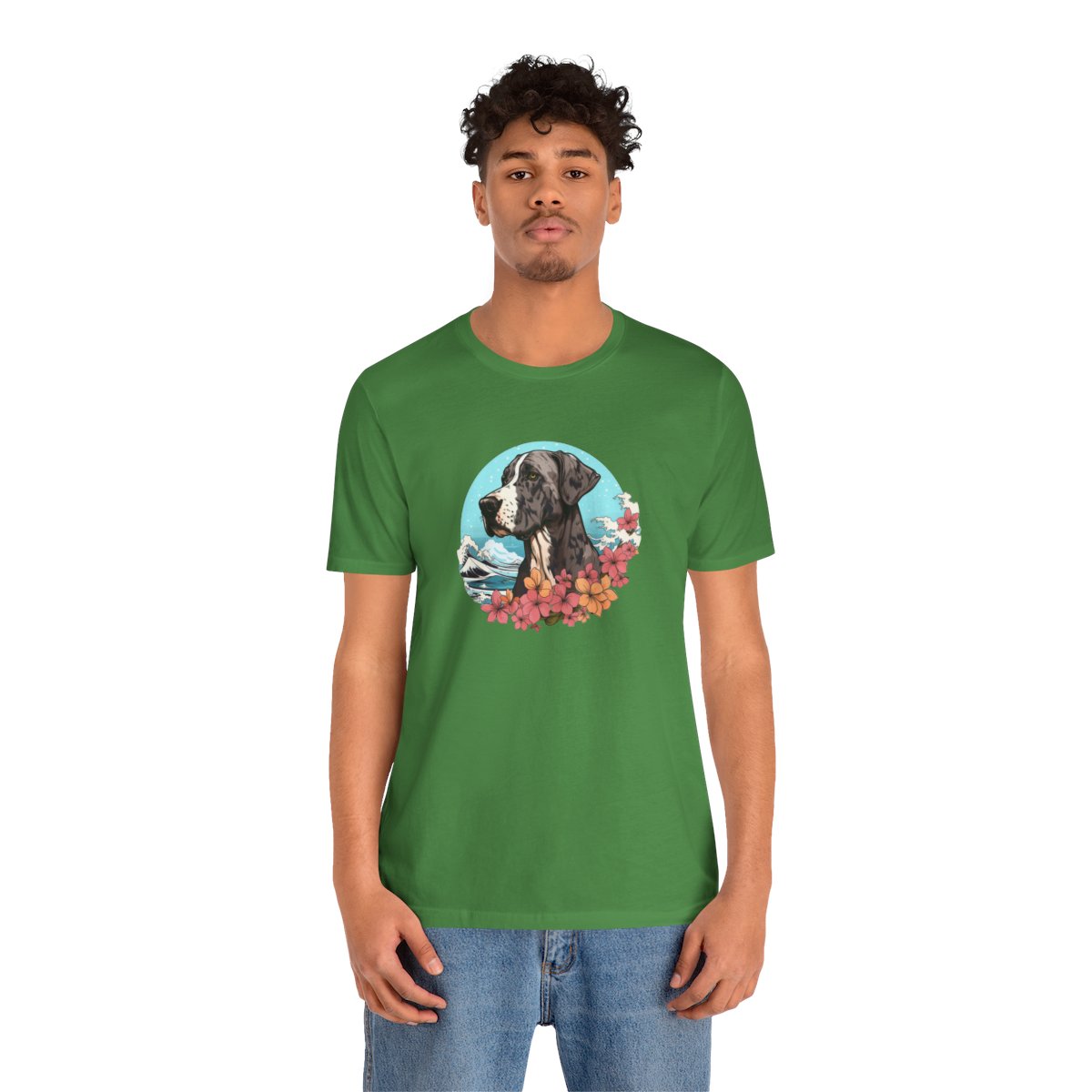 Aloha Great Dane - Men's Tee - person2