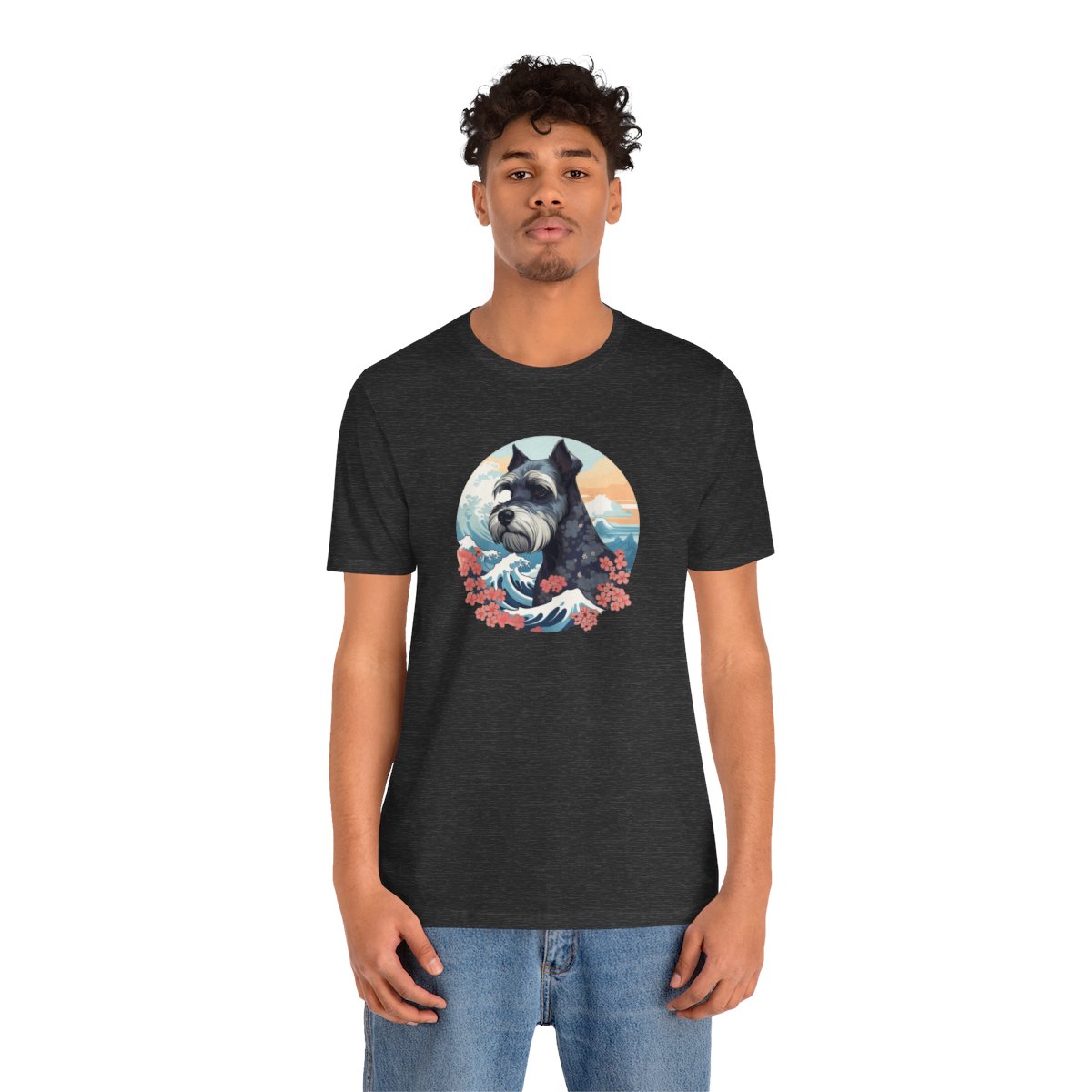 Aloha Miniature Schnauzer - Men's Tee - person2