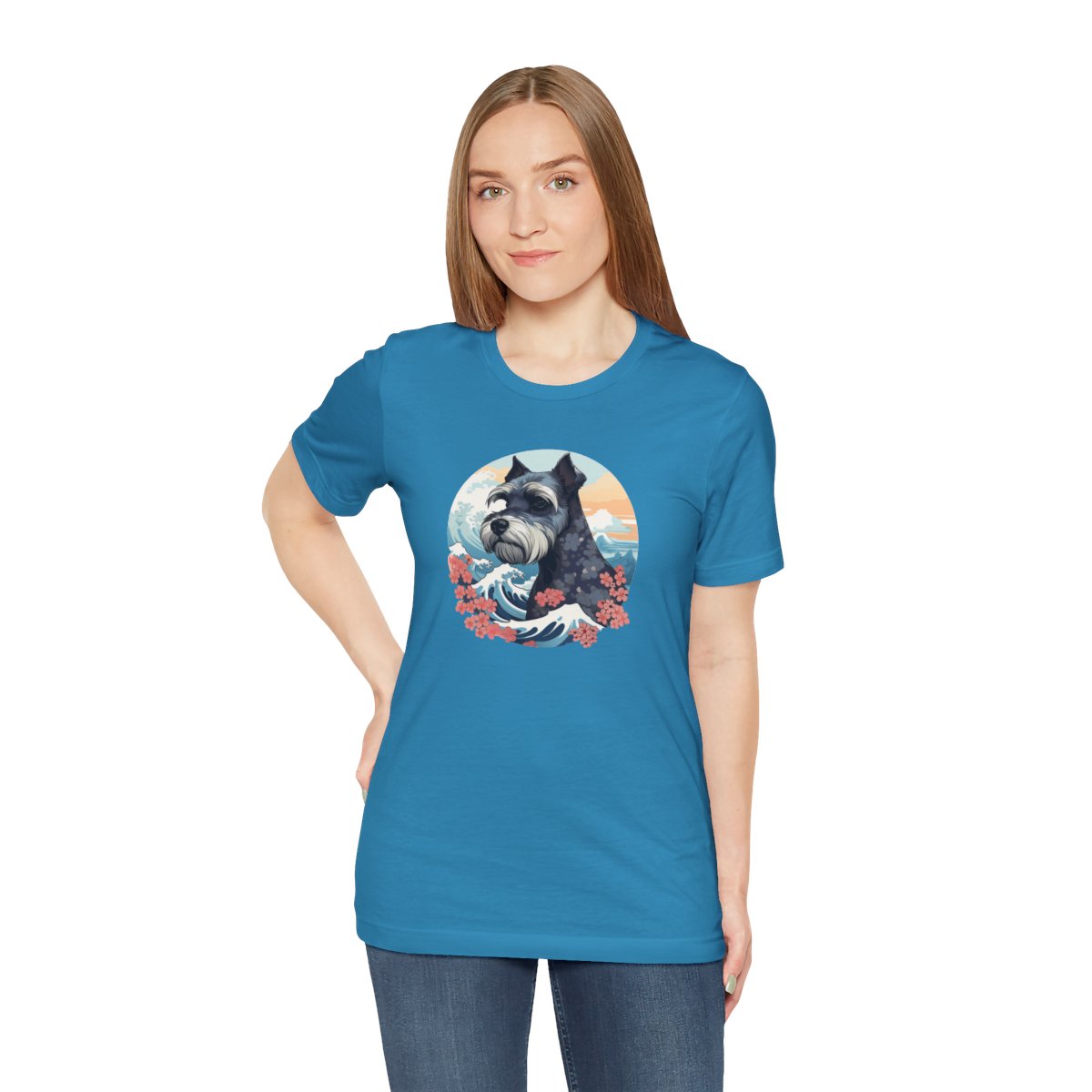 Aloha Miniature Schnauzer - Men's Tee - person3