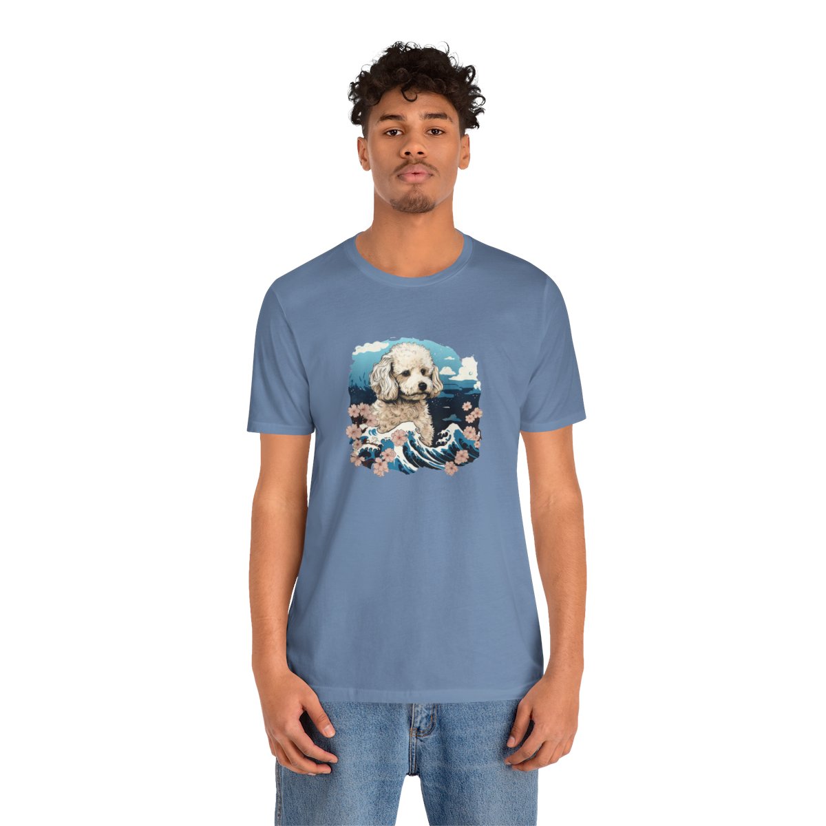 Aloha Poodle - Men's Tee - person2
