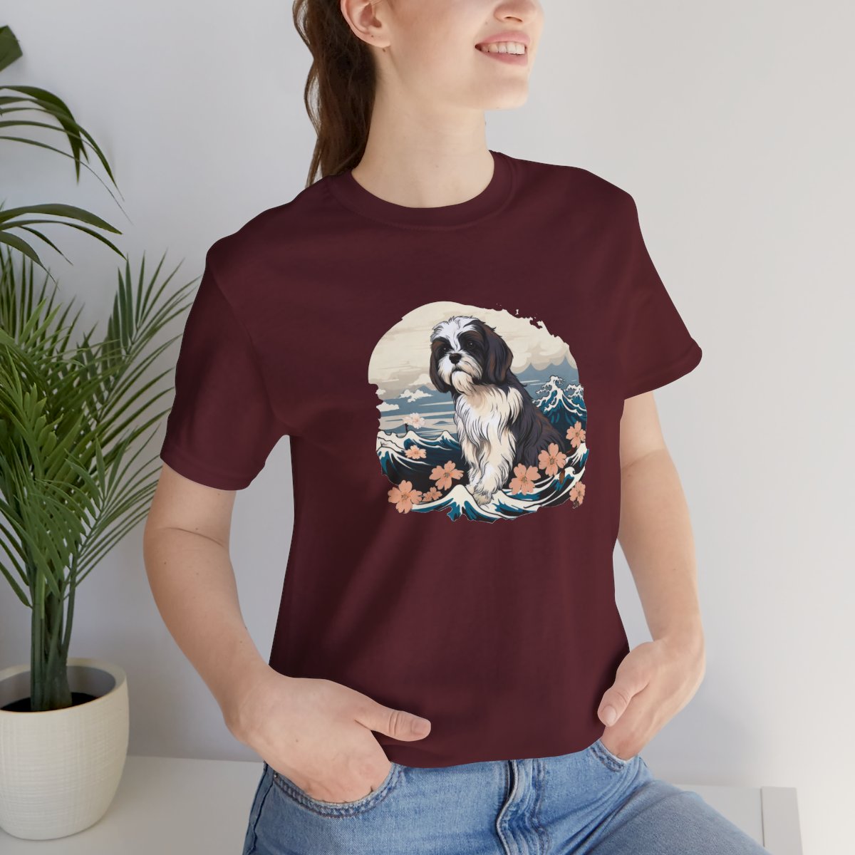 Aloha Shih Tzu - Men's Tee - lifestyle
