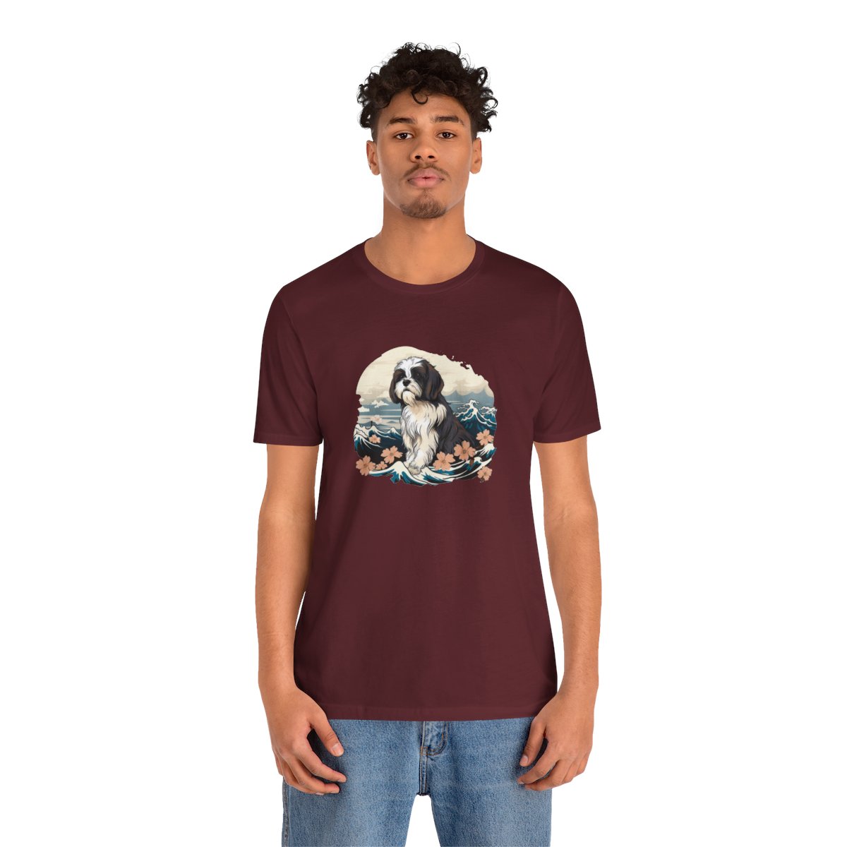 Aloha Shih Tzu - Men's Tee - person2
