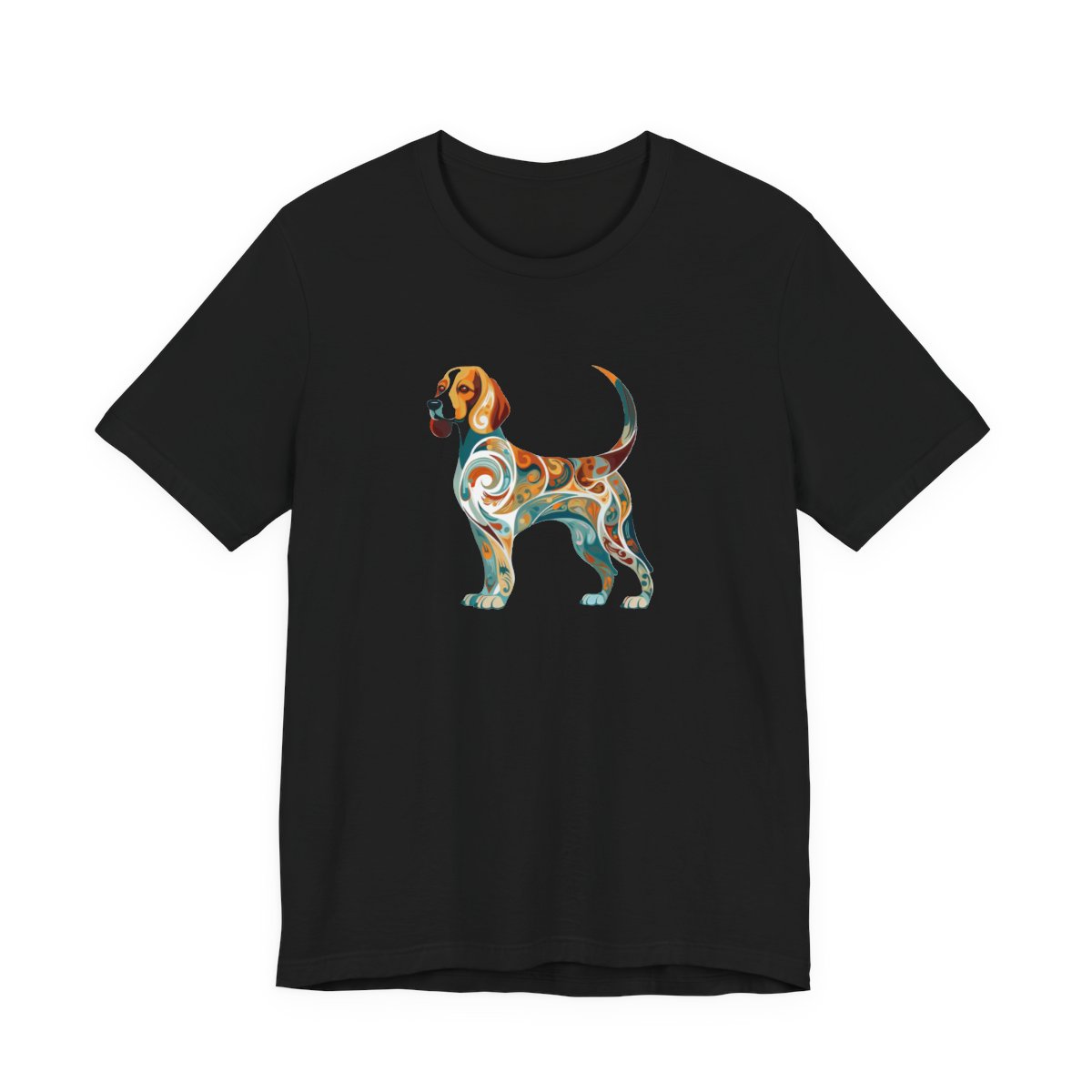 Art Nouveau Beagle - Men's Tee - front