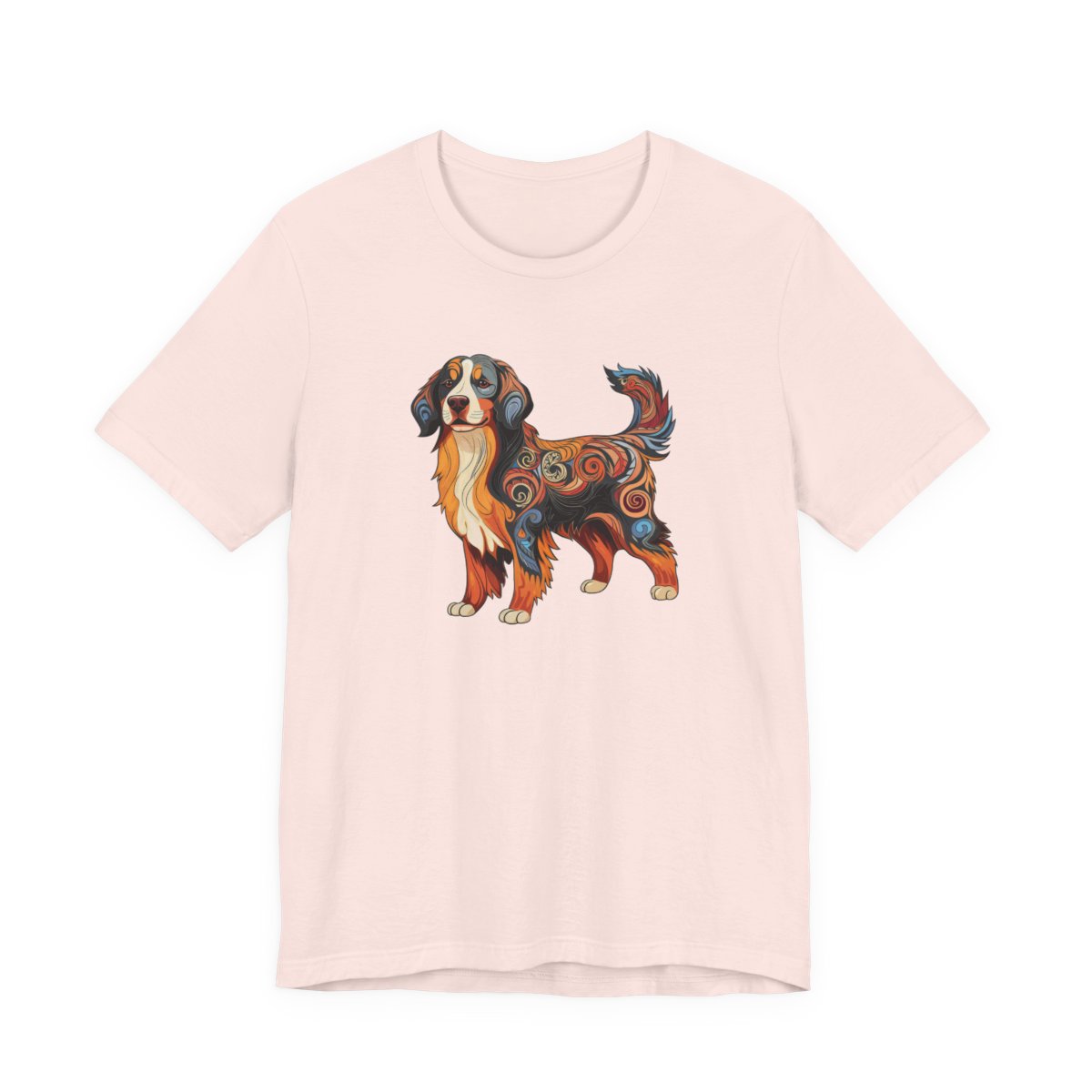 Art Nouveau Bernese Mountain Dog - Men's Tee - front