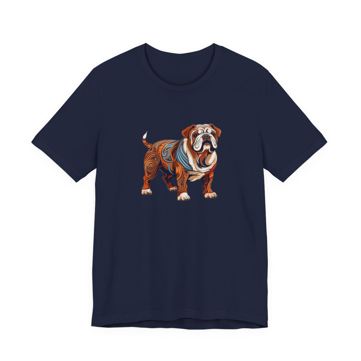 Art Nouveau Bulldog - Men's Tee - front