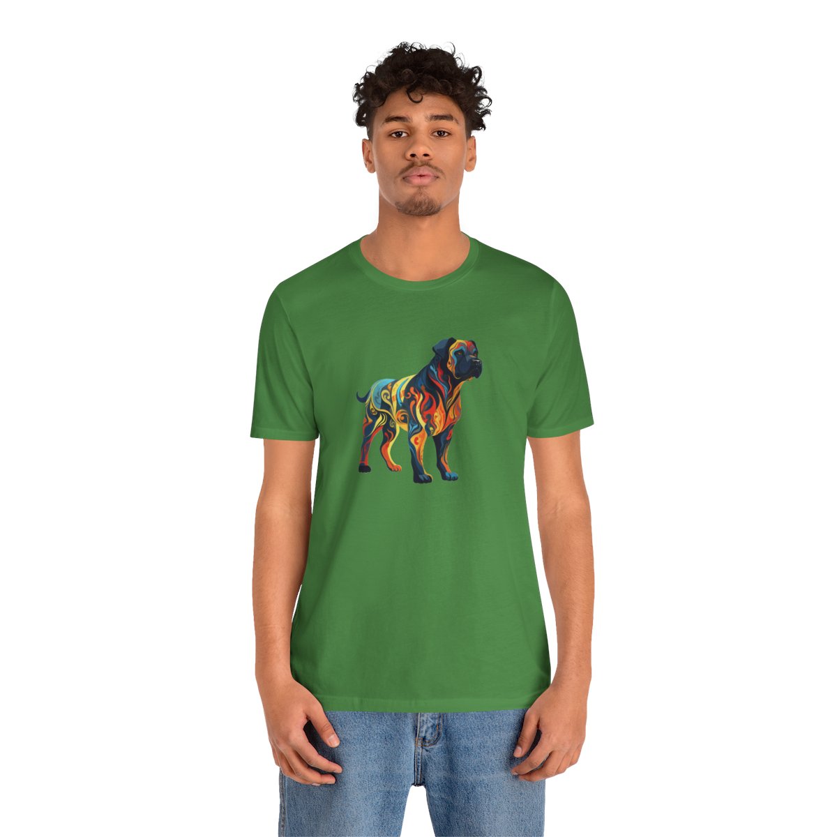 Art Nouveau Cane Corso - Men's Tee - person2