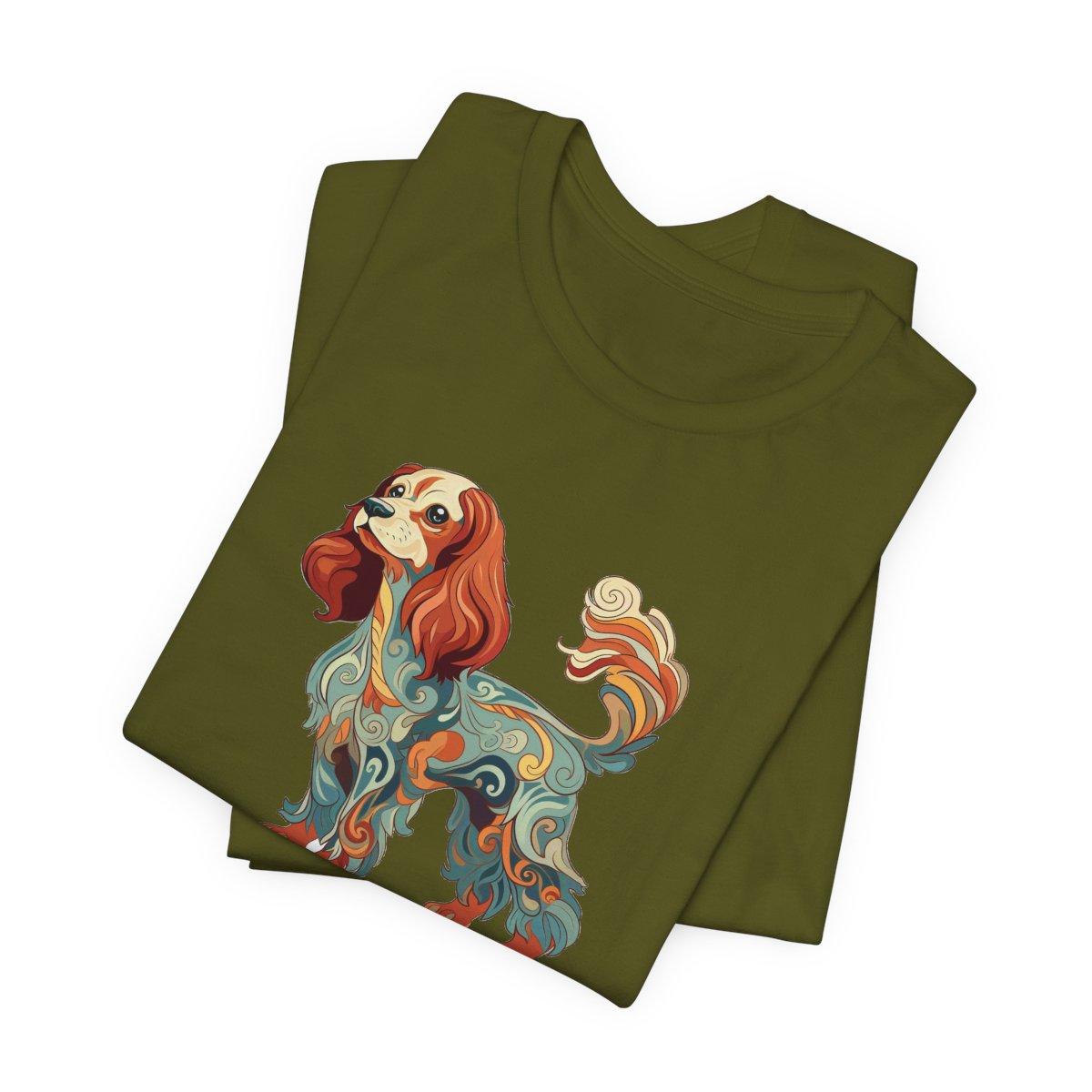 Art Nouveau Cavalier King Charles - Men's Tee