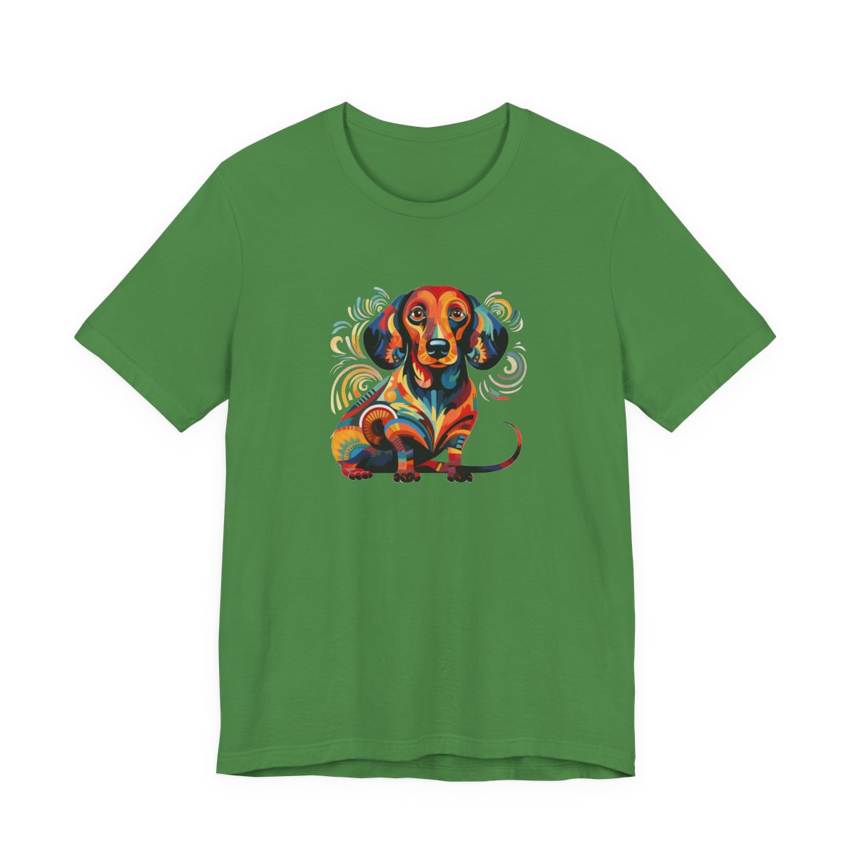 Art Nouveau Dachshund - Men's Tee - front