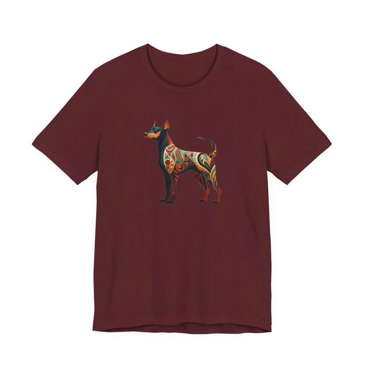 Art Nouveau Doberman - Men's Tee - front