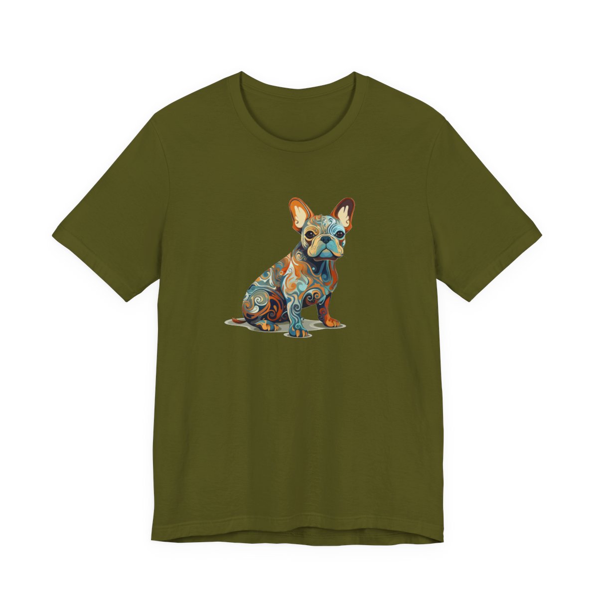 Art Nouveau French Bulldog - Men's Tee - front