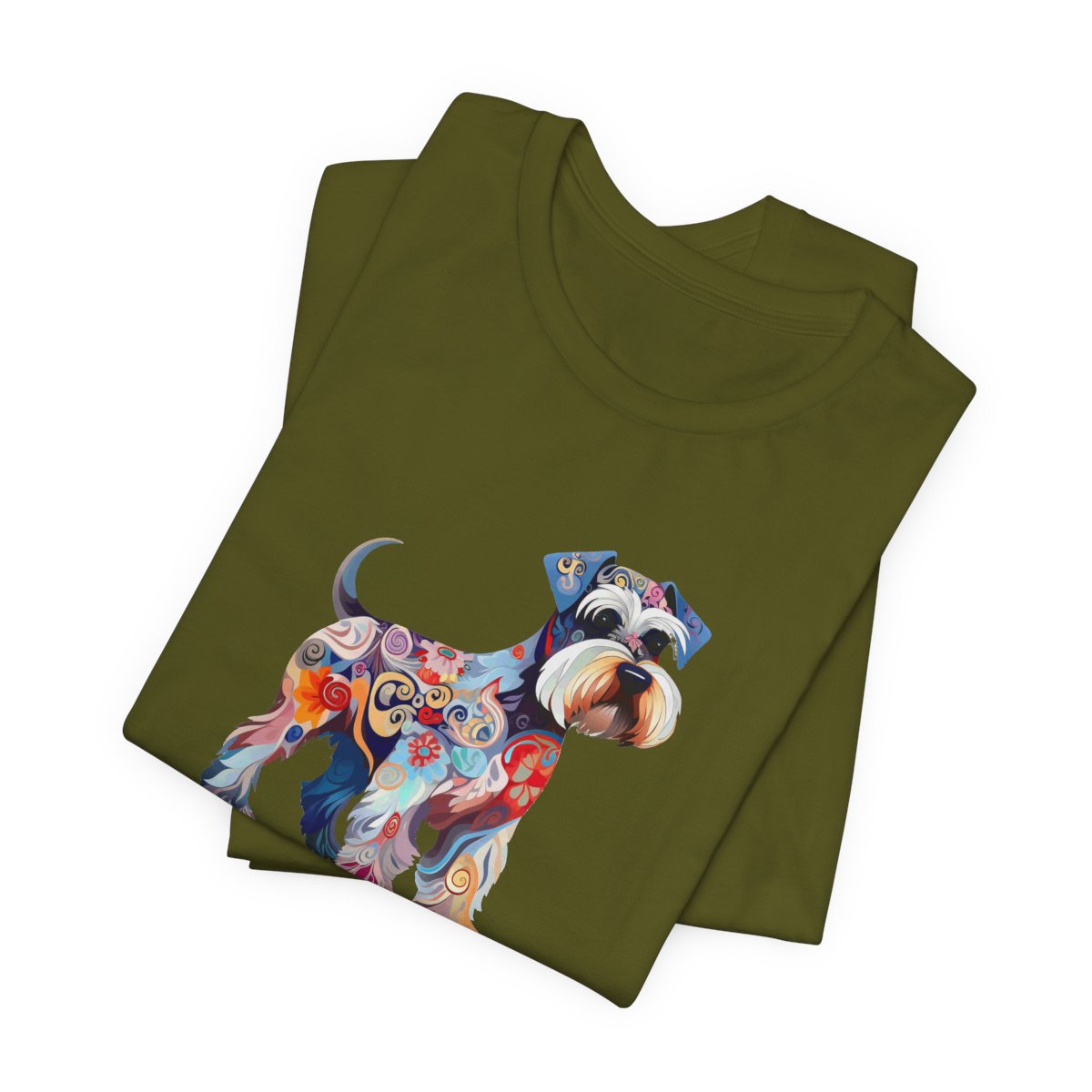 Art Nouveau Miniature Schnauzer - Men's Tee