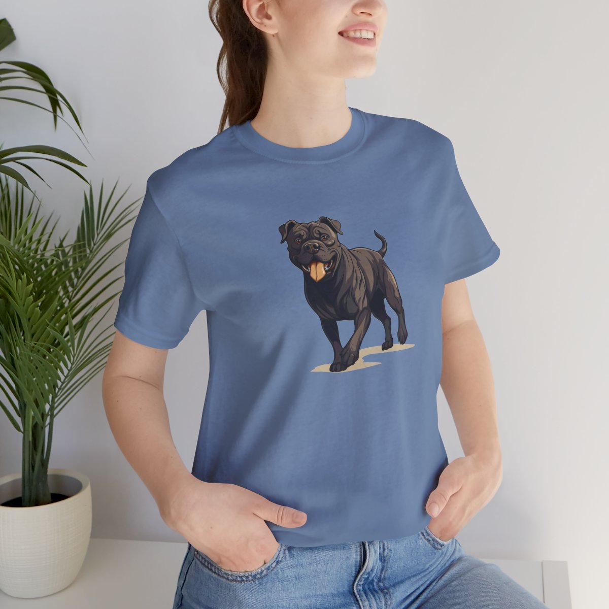 Playful Puppers Cane Corso - Men's Tee - lifestyle