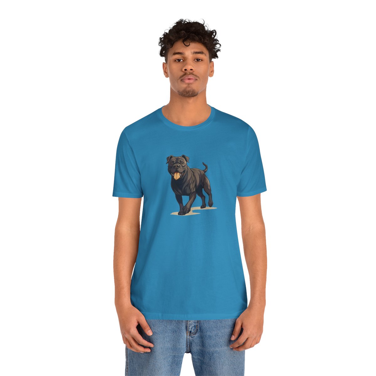 Playful Puppers Cane Corso - Men's Tee - person2