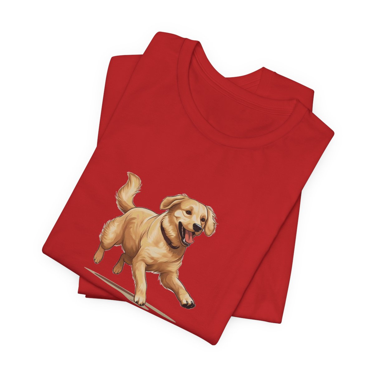Playful Puppers Golden Retriever - Men's Tee