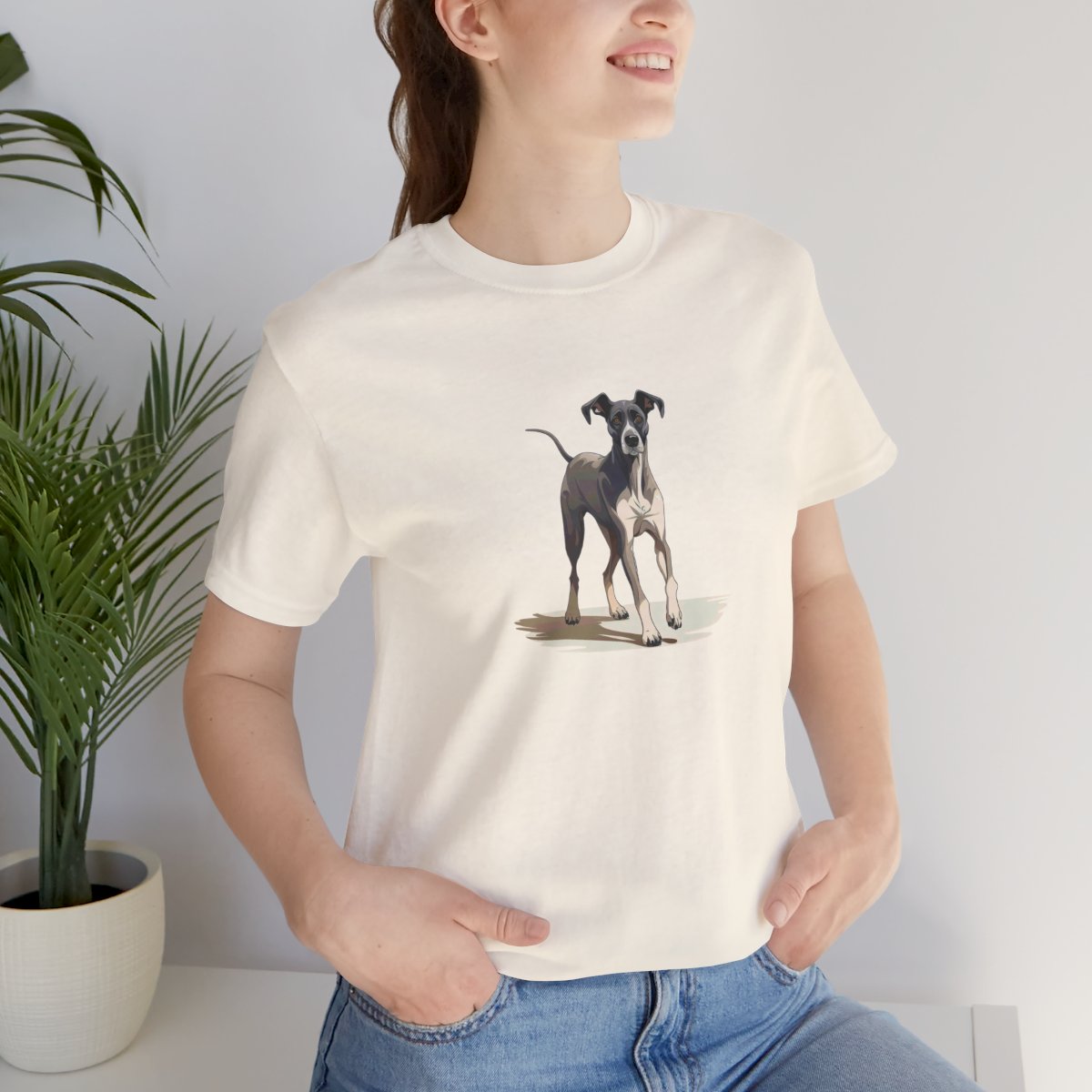 Playful Puppers Great Dane - Men's Tee - lifestyle
