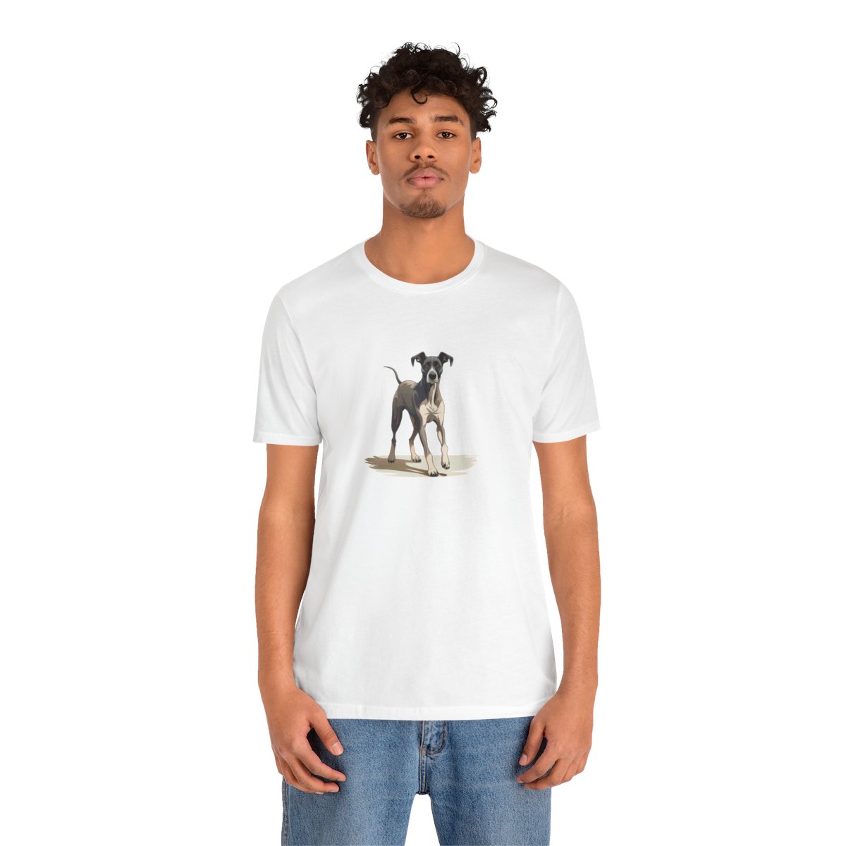 Playful Puppers Great Dane - Men's Tee - person2