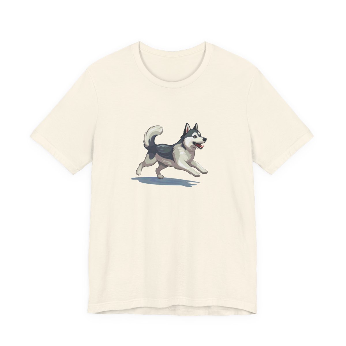 Playful Puppers Husky - Men's Tee - front