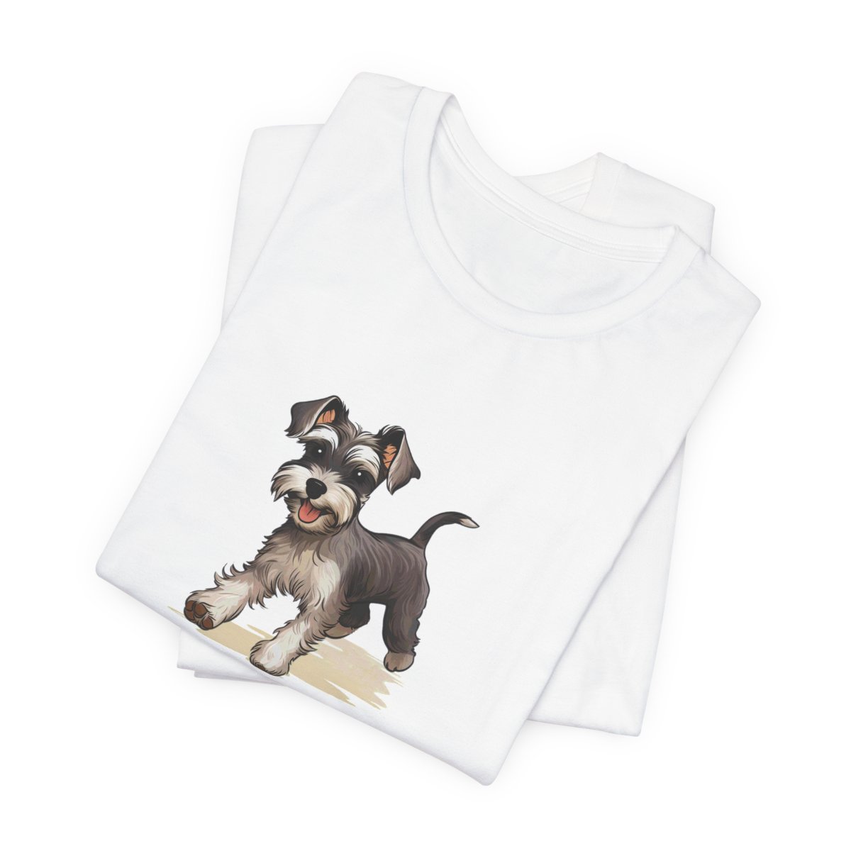 Playful Puppers Miniature Schnauzer - Men's Tee