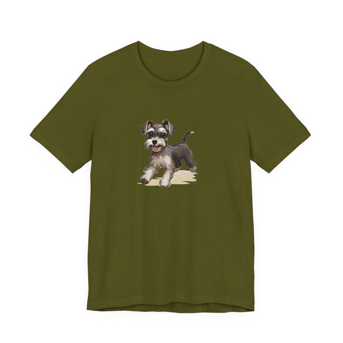 Playful Puppers Miniature Schnauzer - Men's Tee - front