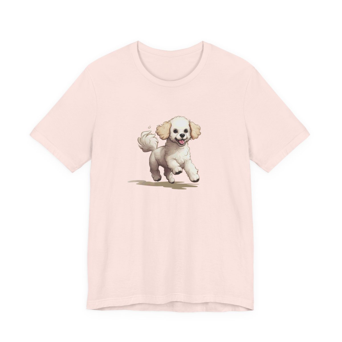 Playful Puppers Poodle - Men's Tee - front