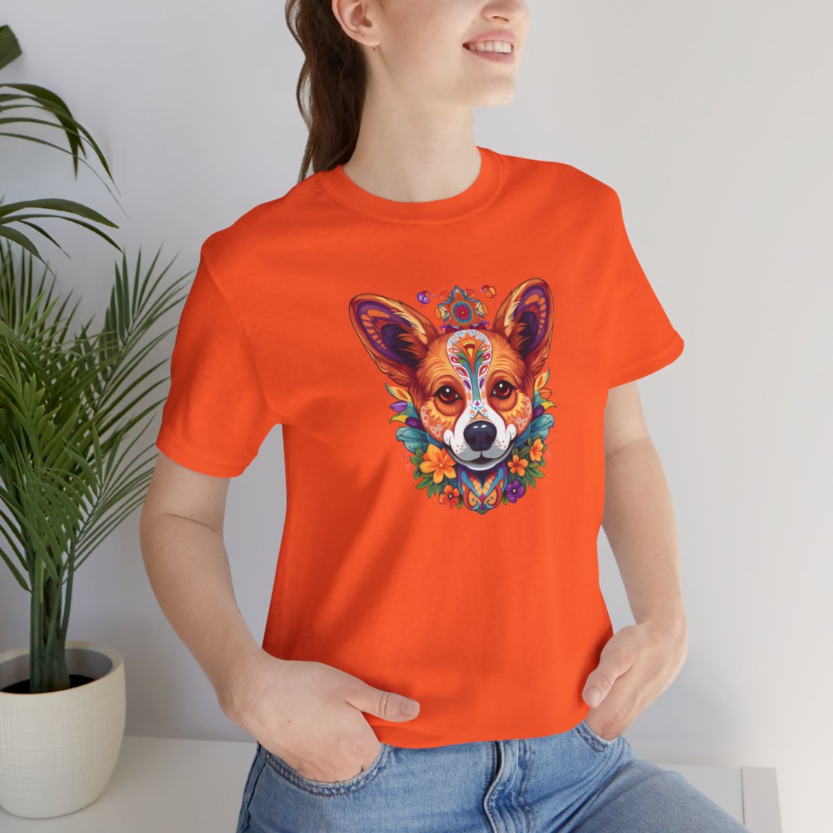 Spirit Animal Corgi - Men's Tee - lifestyle