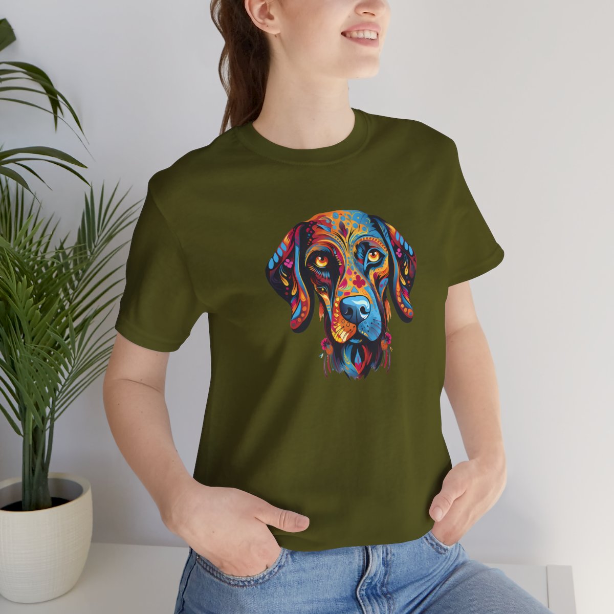 Spirit Animal German Shorthaired Pointer - Men's Tee - lifestyle