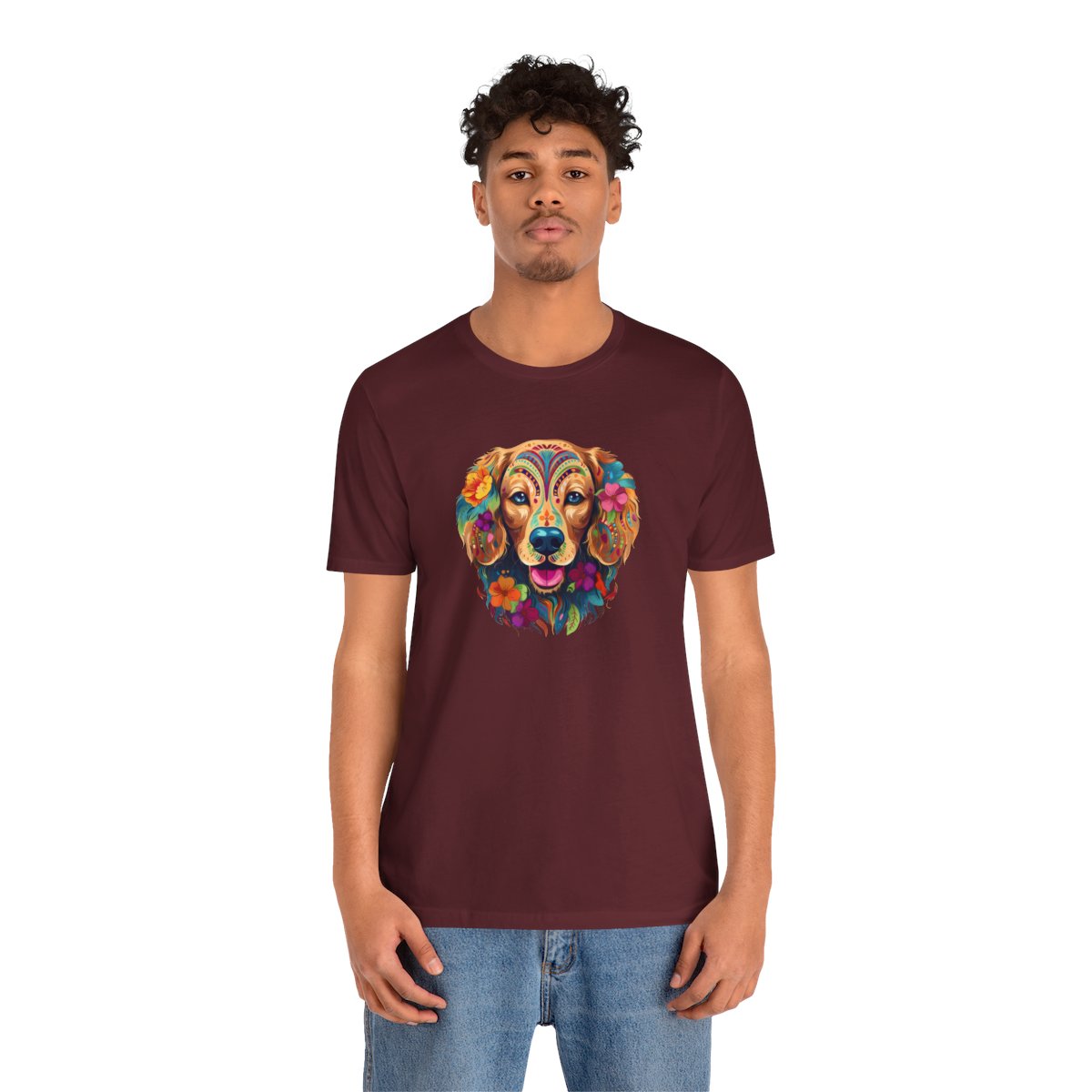 Spirit Animal Golden Retriever - Men's Tee - person2