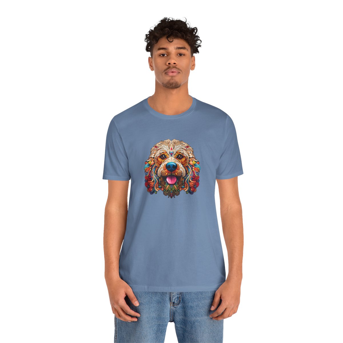 Spirit Animal Goldendoodle - Men's Tee - person2