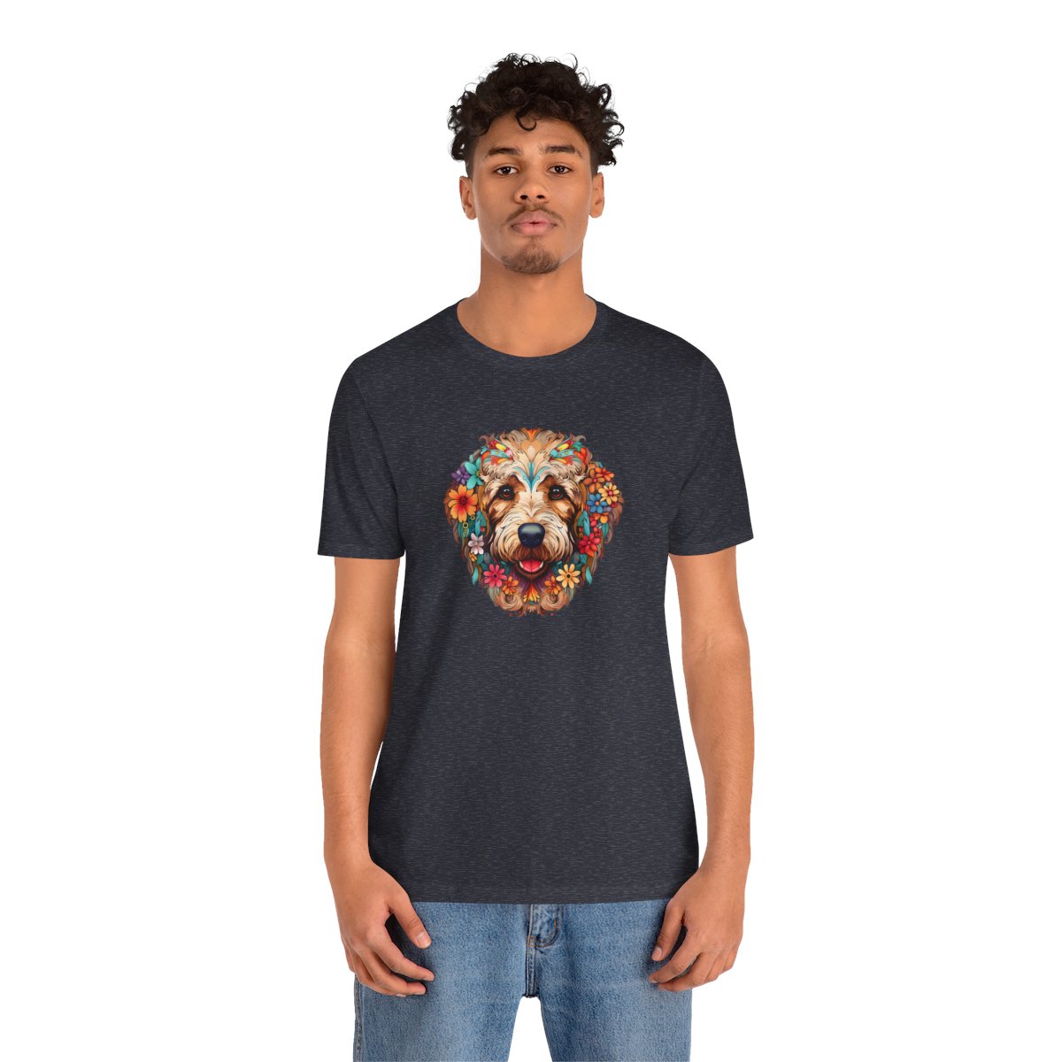 Spirit Animal Labradoodle - Men's Tee - person2