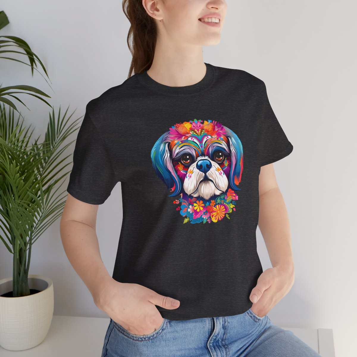 Spirit Animal Shih Tzu - Men's Tee - lifestyle