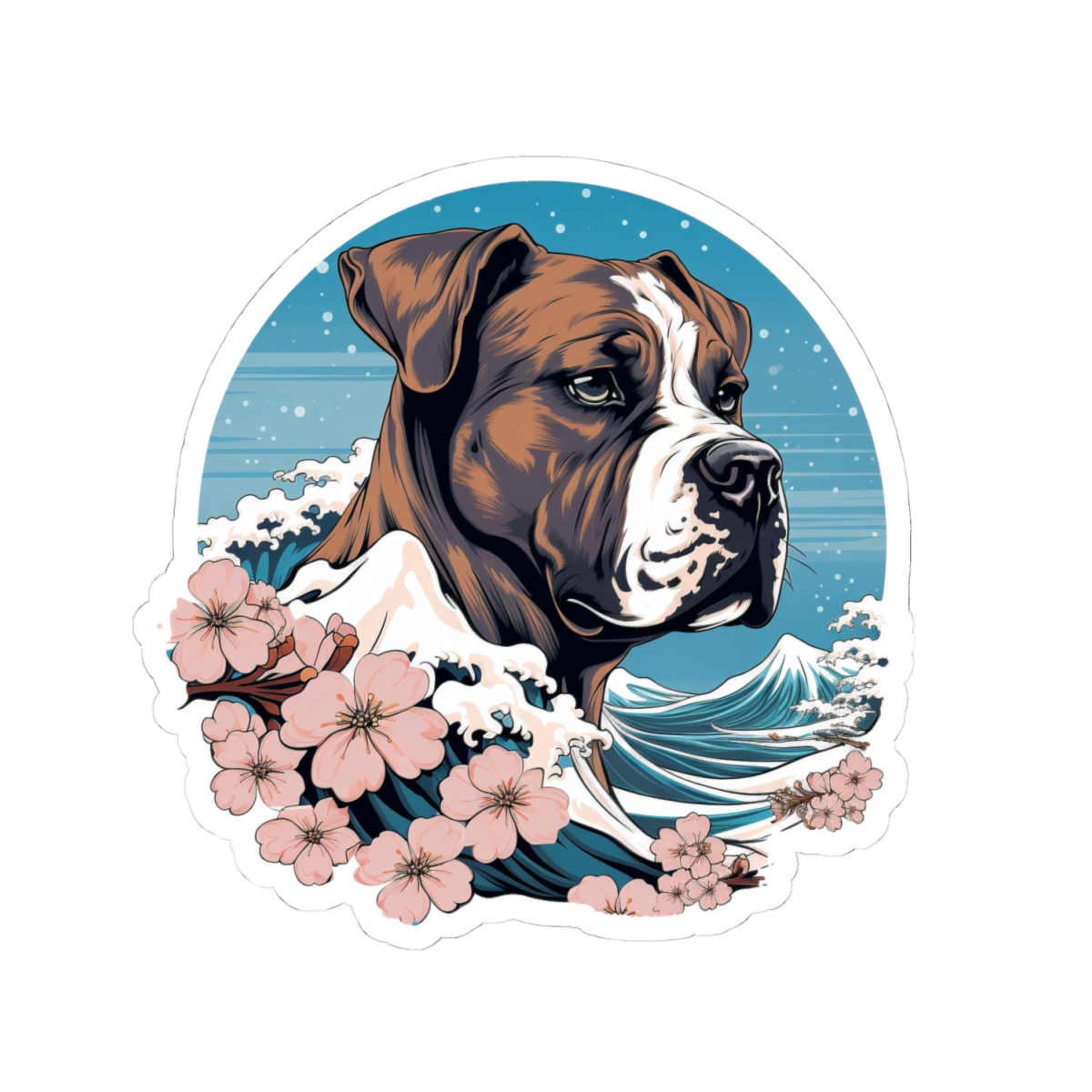 Aloha Boxer - Sticker