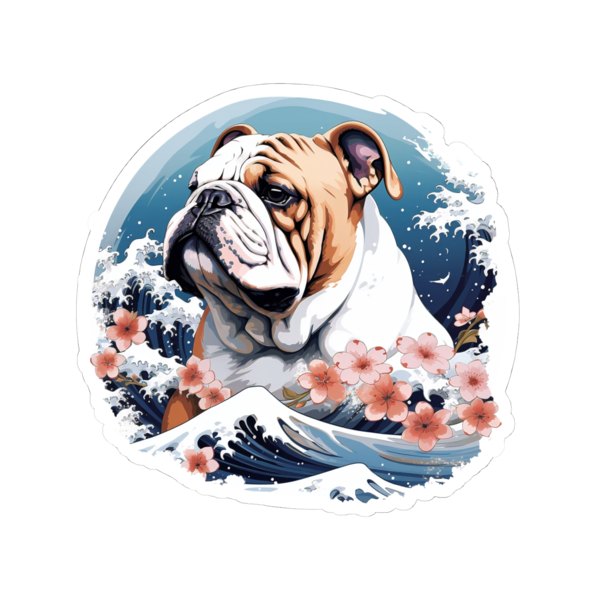 Aloha Bulldog - Sticker