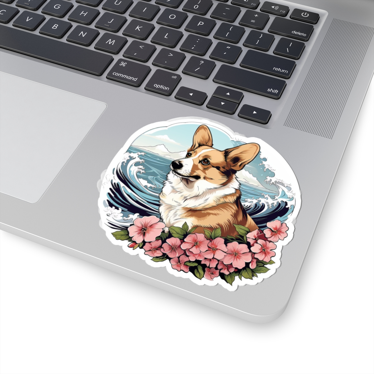 Aloha Corgi - Sticker - context