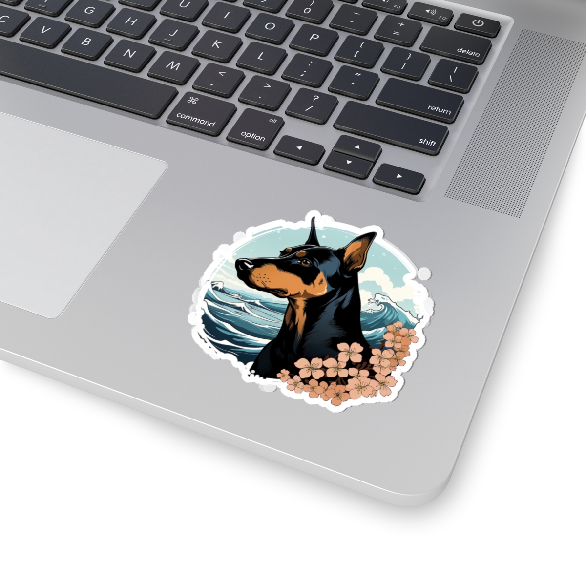 Aloha Doberman - Sticker - context