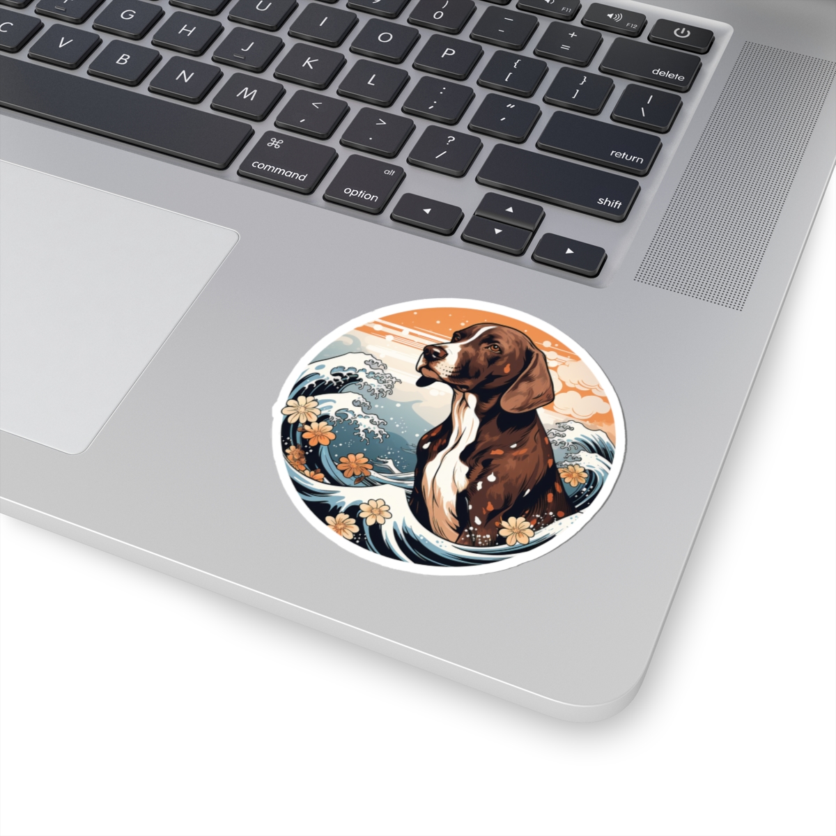 Aloha German Shorthaired Pointer - Sticker - context