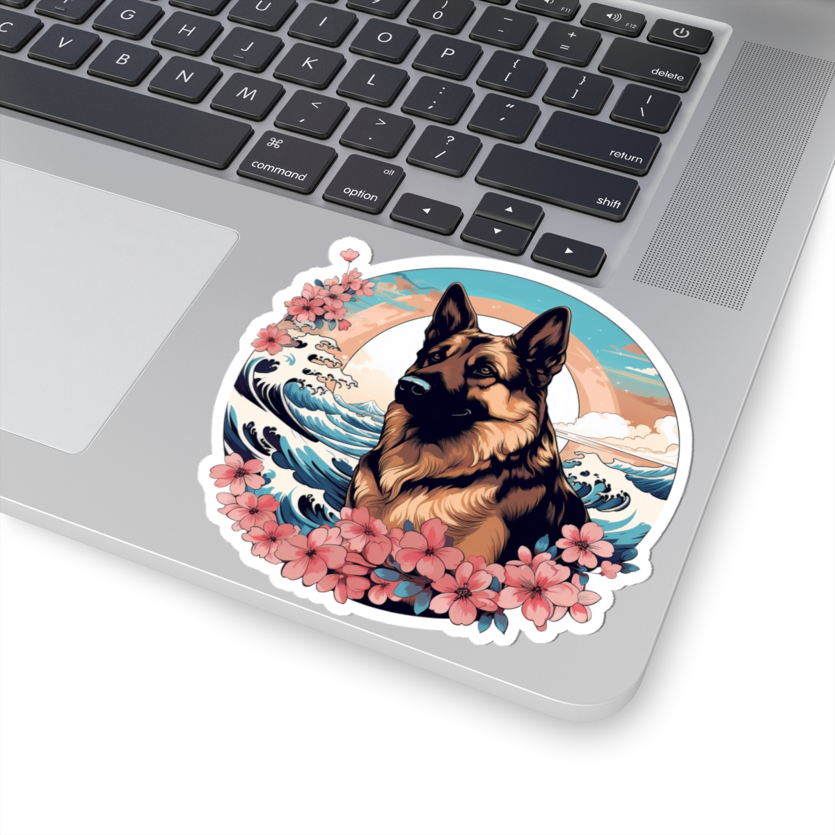 Aloha German Shepherd - Sticker - context