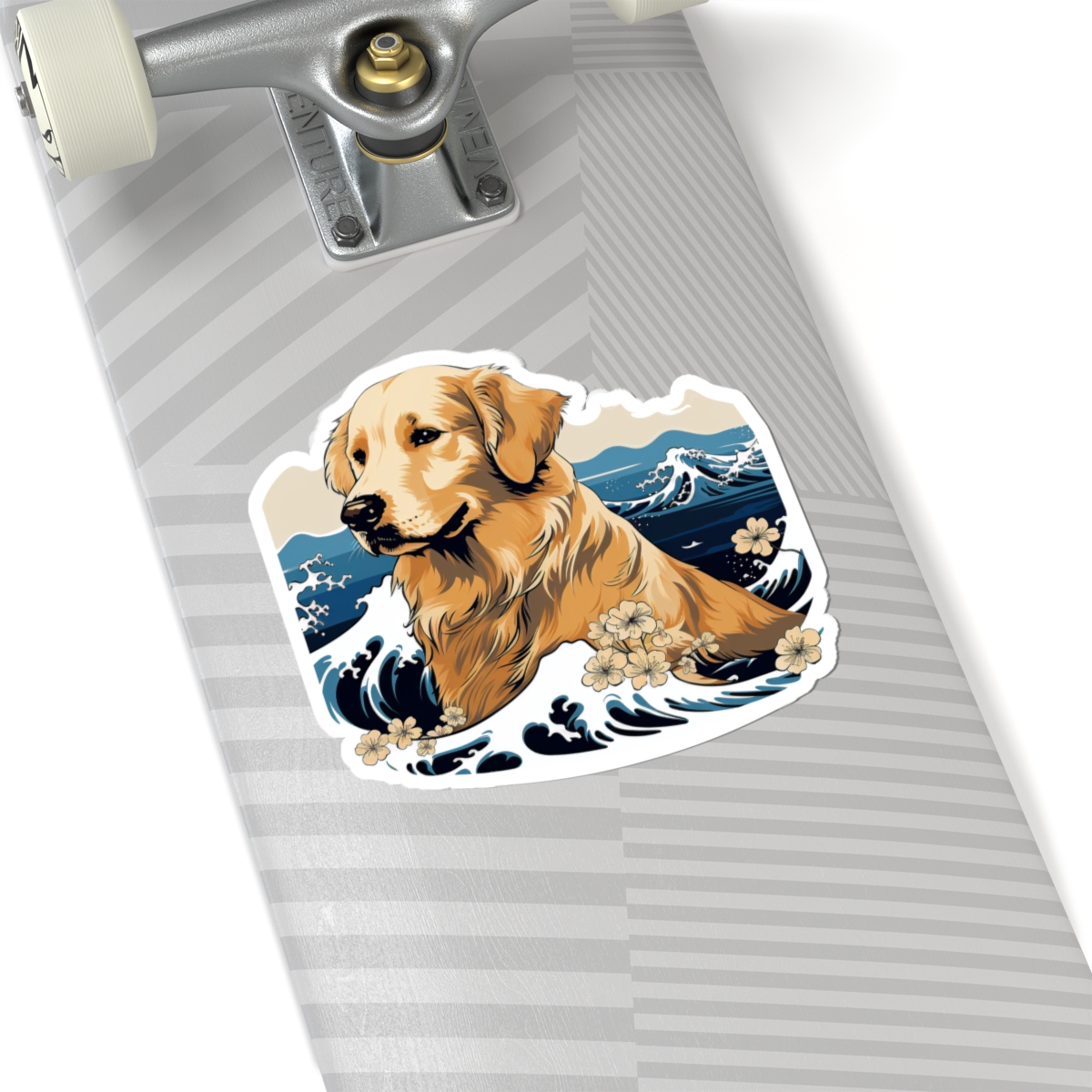 Aloha Golden Retriever - Sticker - context