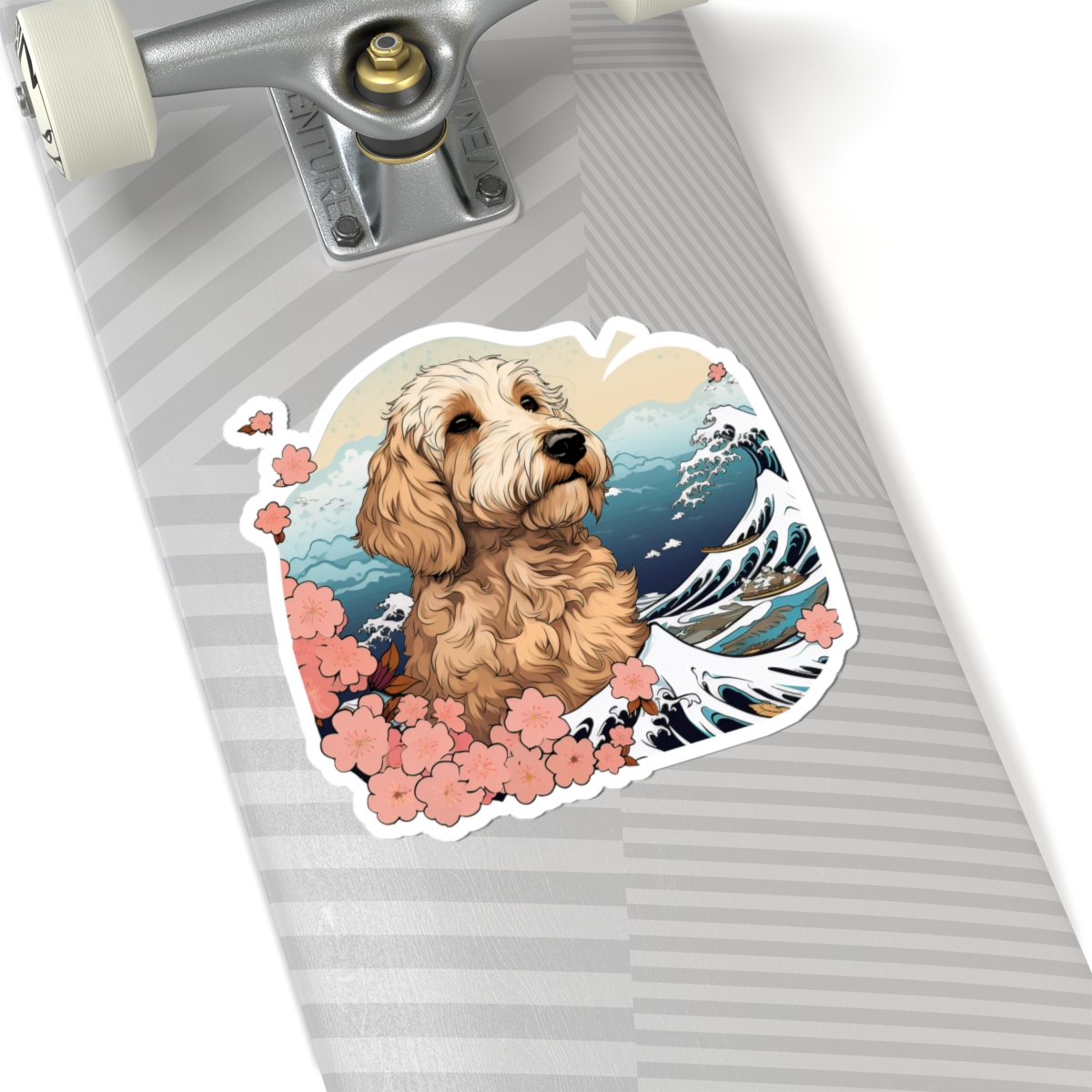Aloha Goldendoodle - Sticker - context