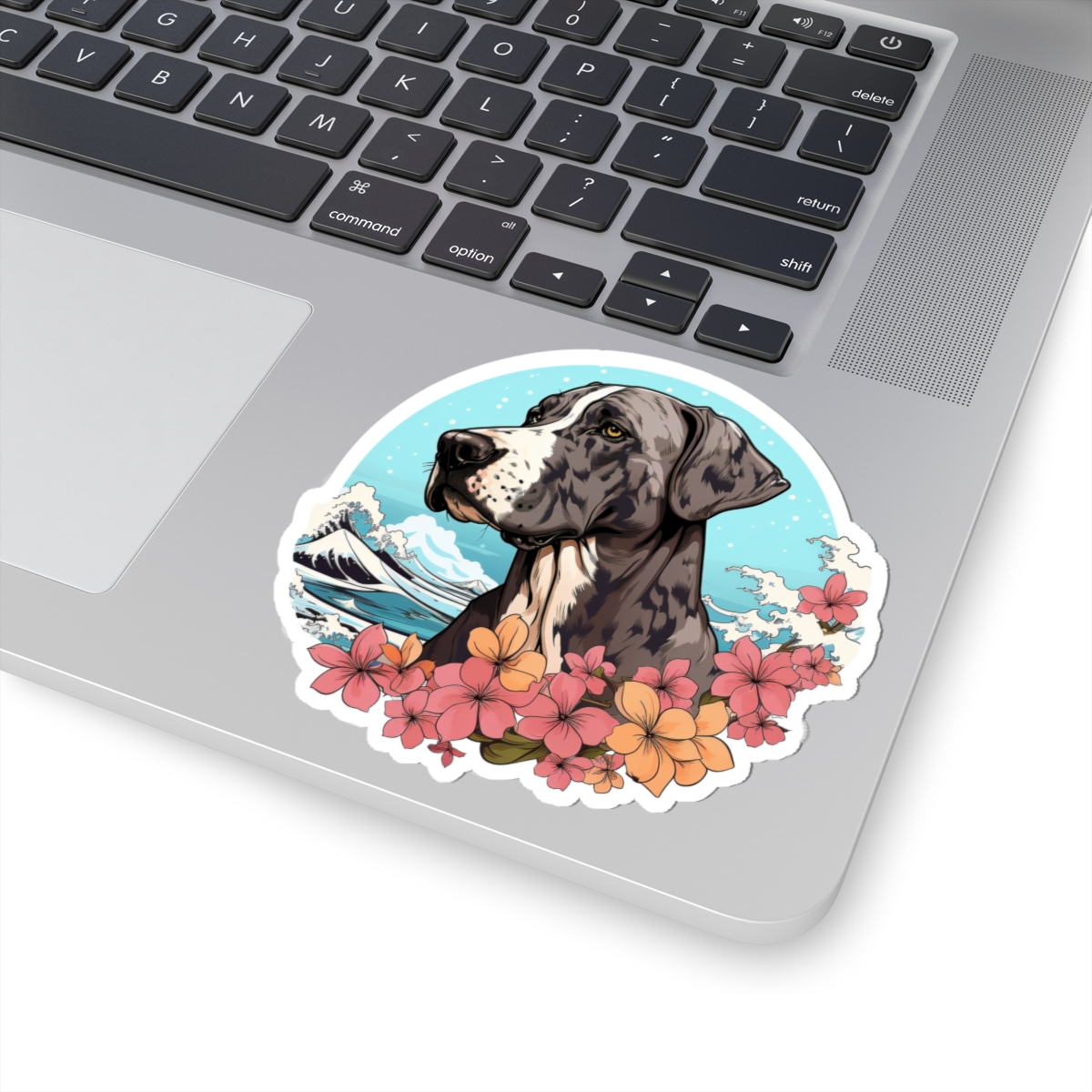 Aloha Great Dane - Sticker - context