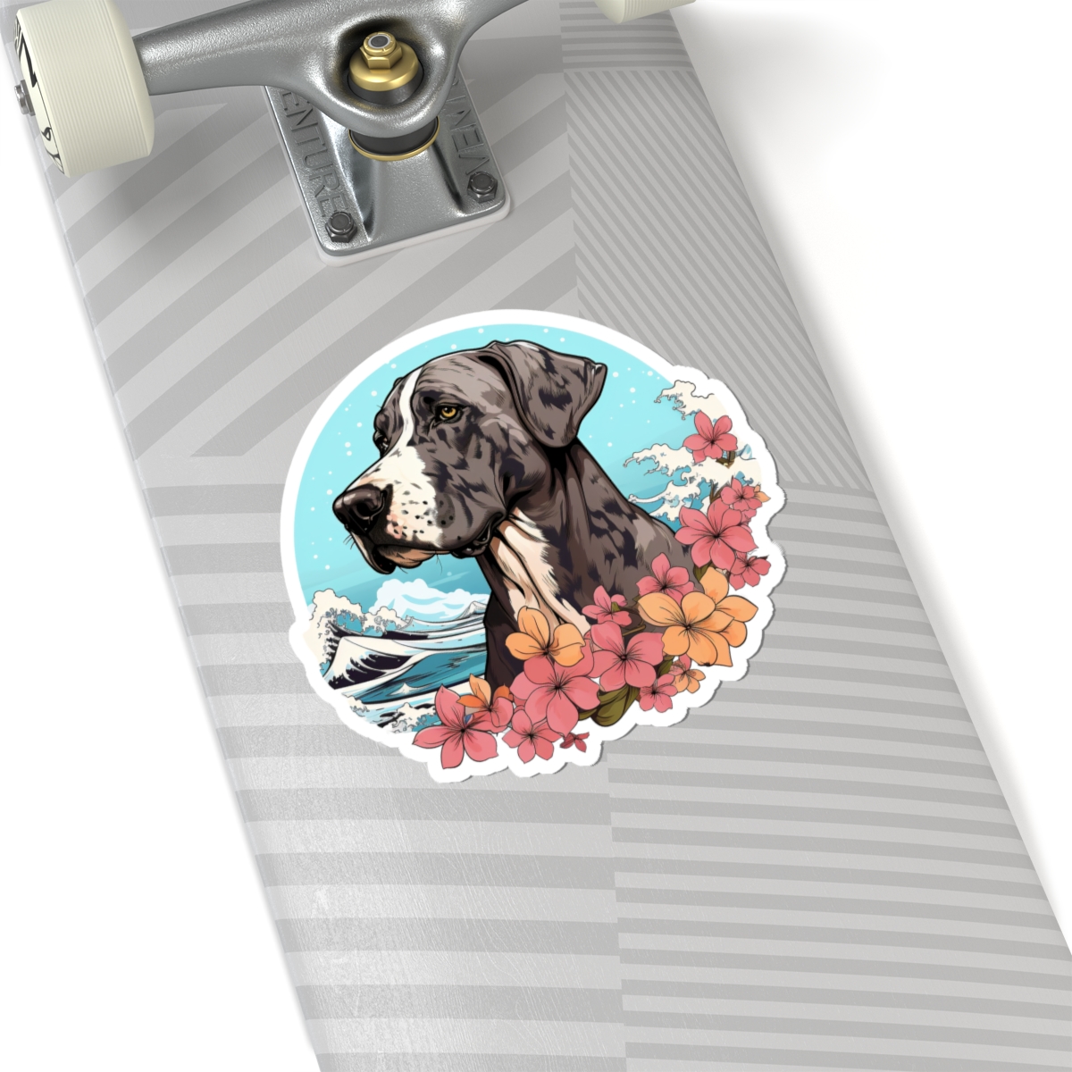 Aloha Great Dane - Sticker - context