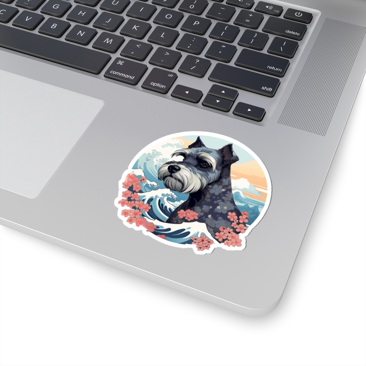 Aloha Miniature Schnauzer - Sticker - context