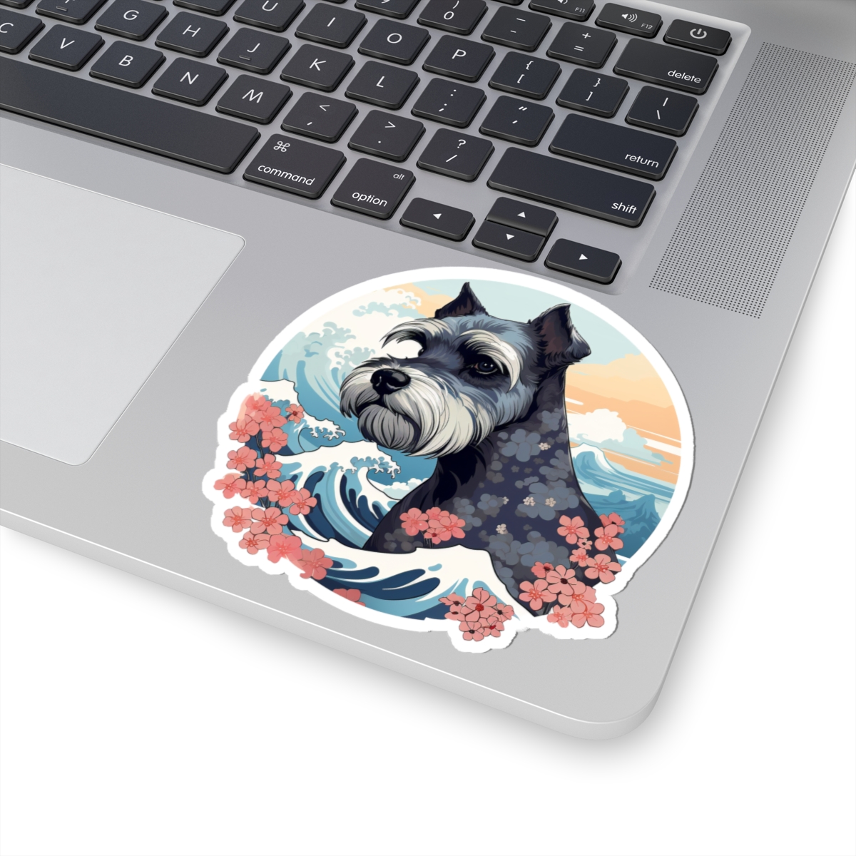 Aloha Miniature Schnauzer - Sticker - context