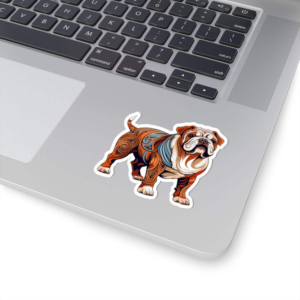 Art Nouveau Bulldog - Sticker - context