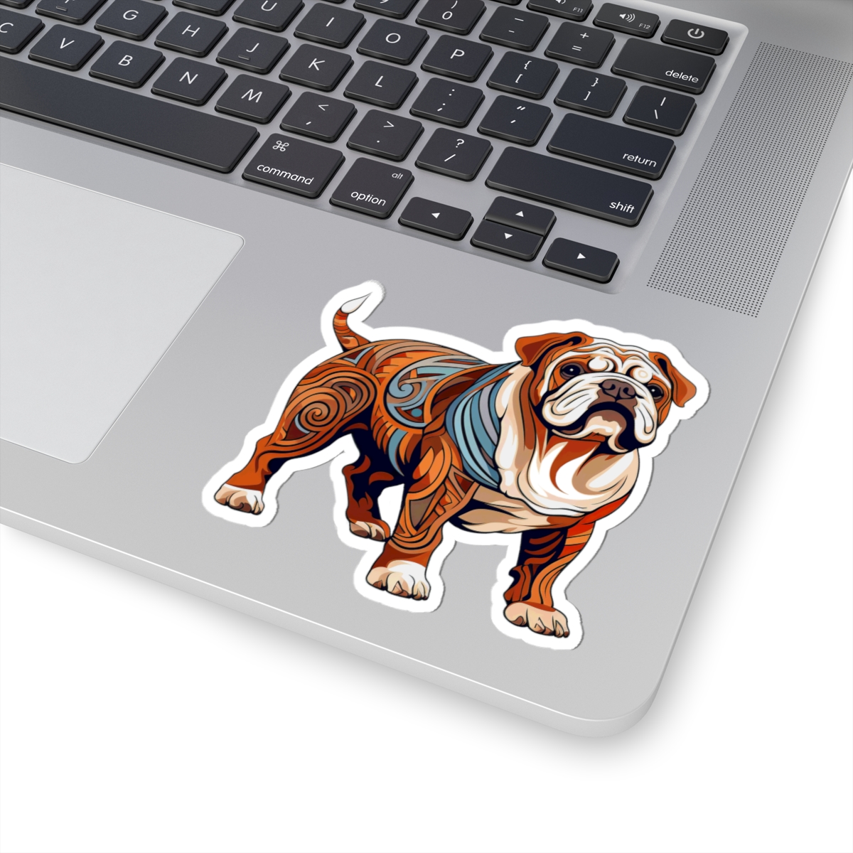 Art Nouveau Bulldog - Sticker - context