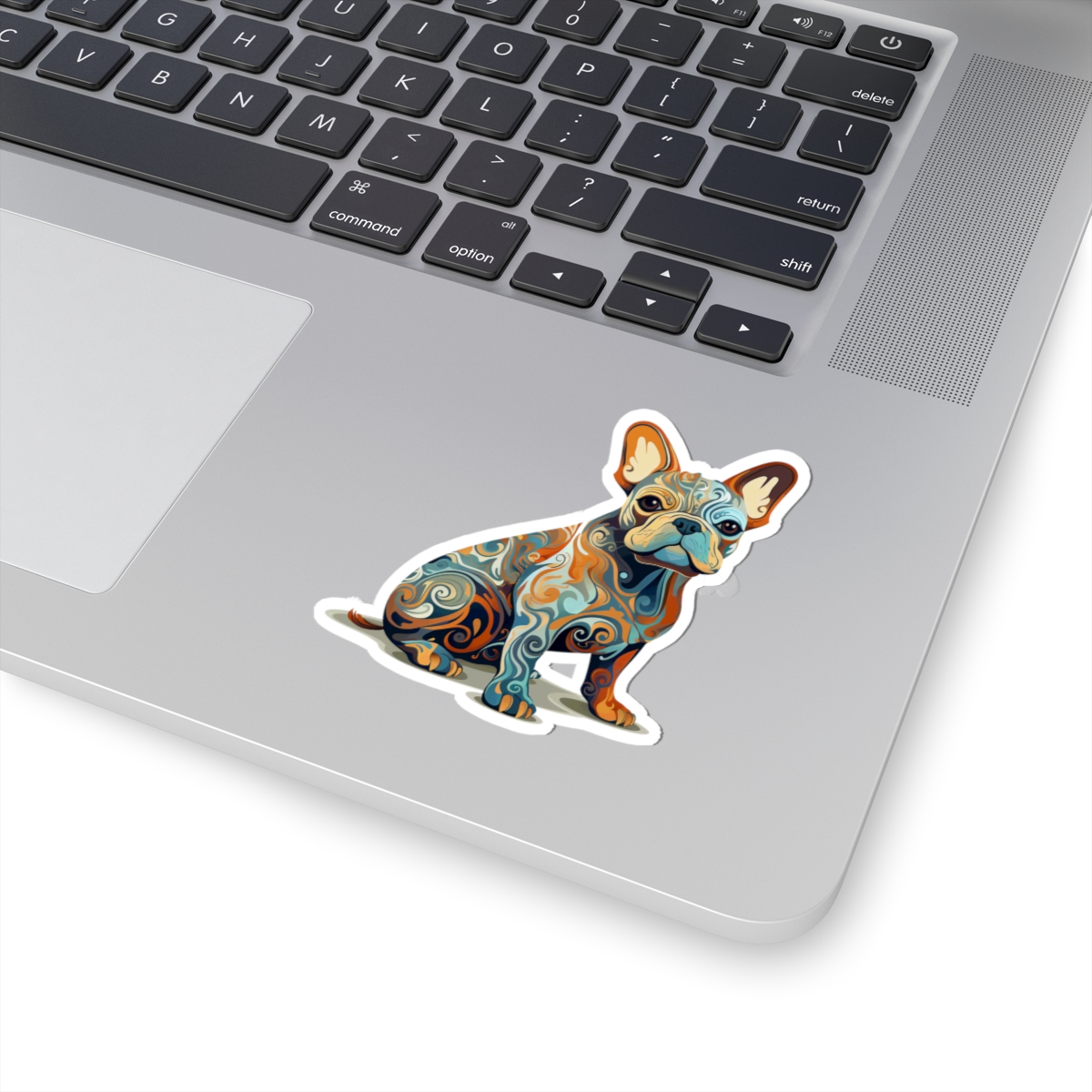 Art Nouveau French Bulldog - Sticker - context
